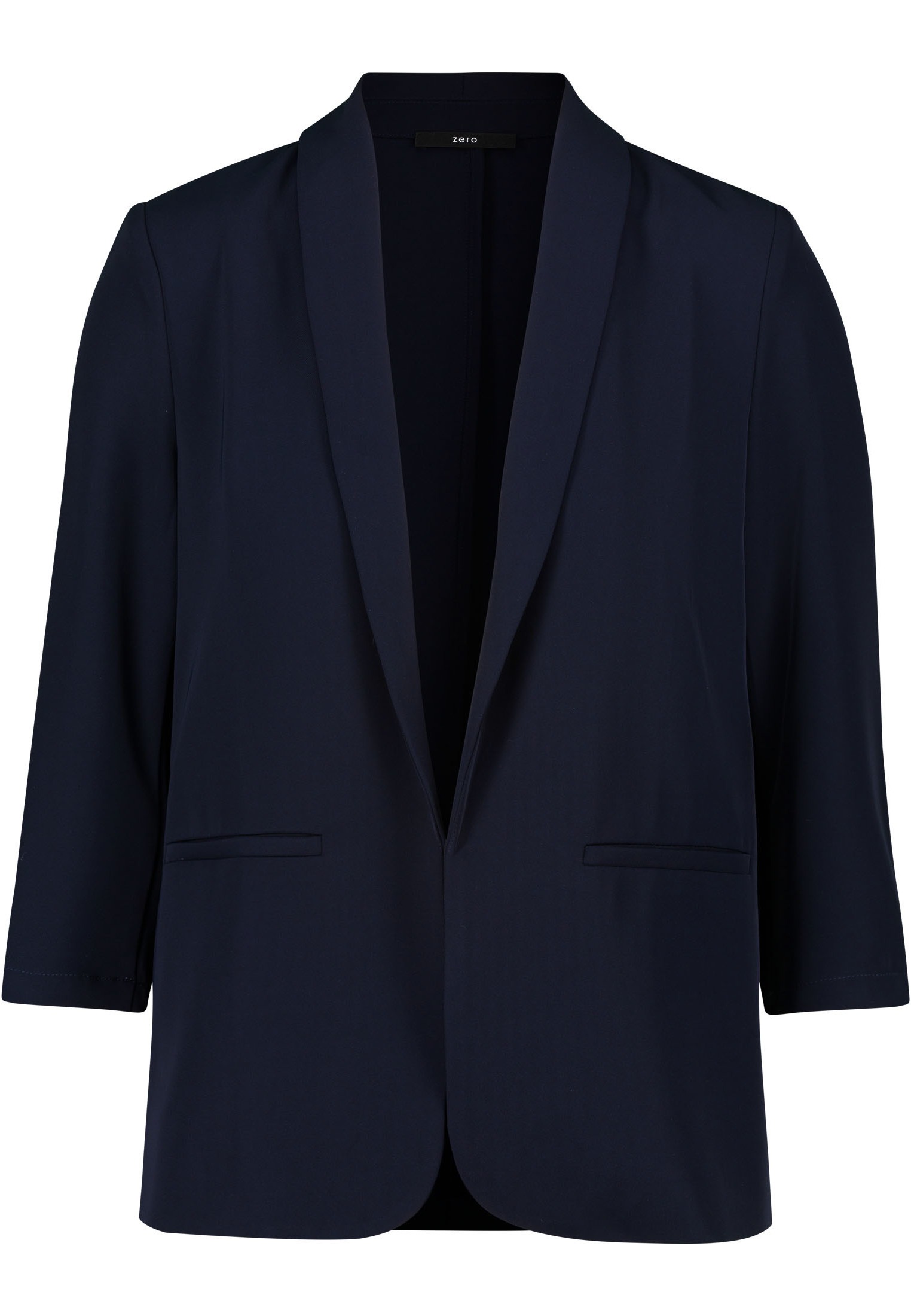 Zero Jackenblazer »zero Blazer offener Style«, Plain/ohne Details