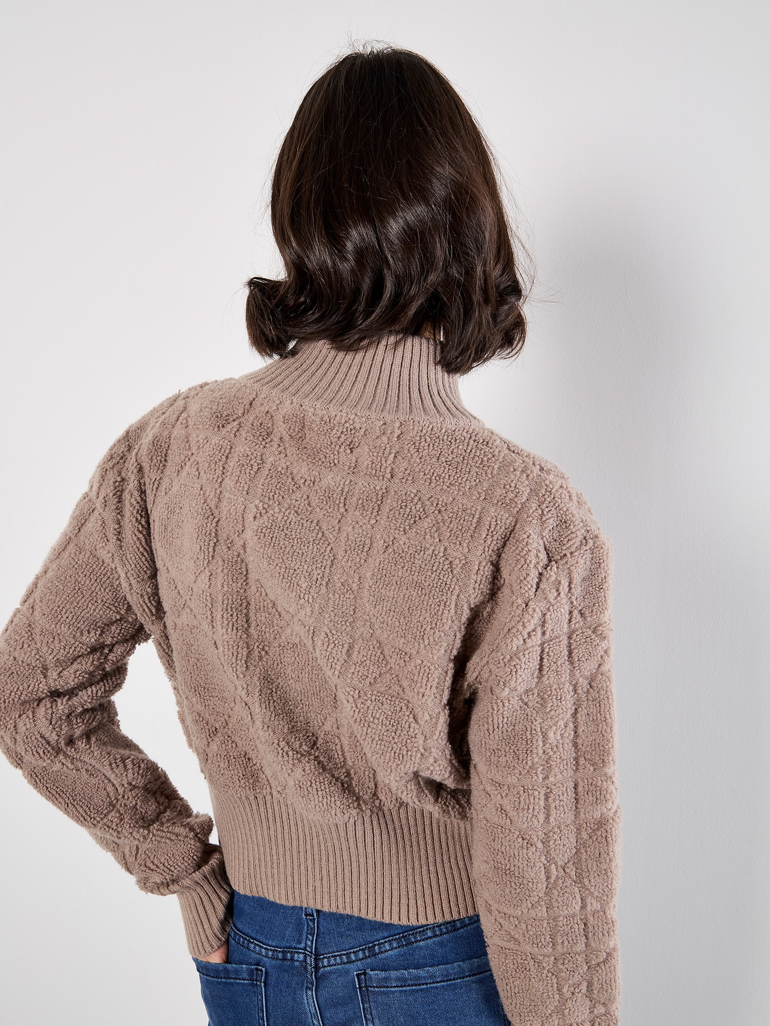 Apricot Cardigan »Kurzjacke« aus Bouclé