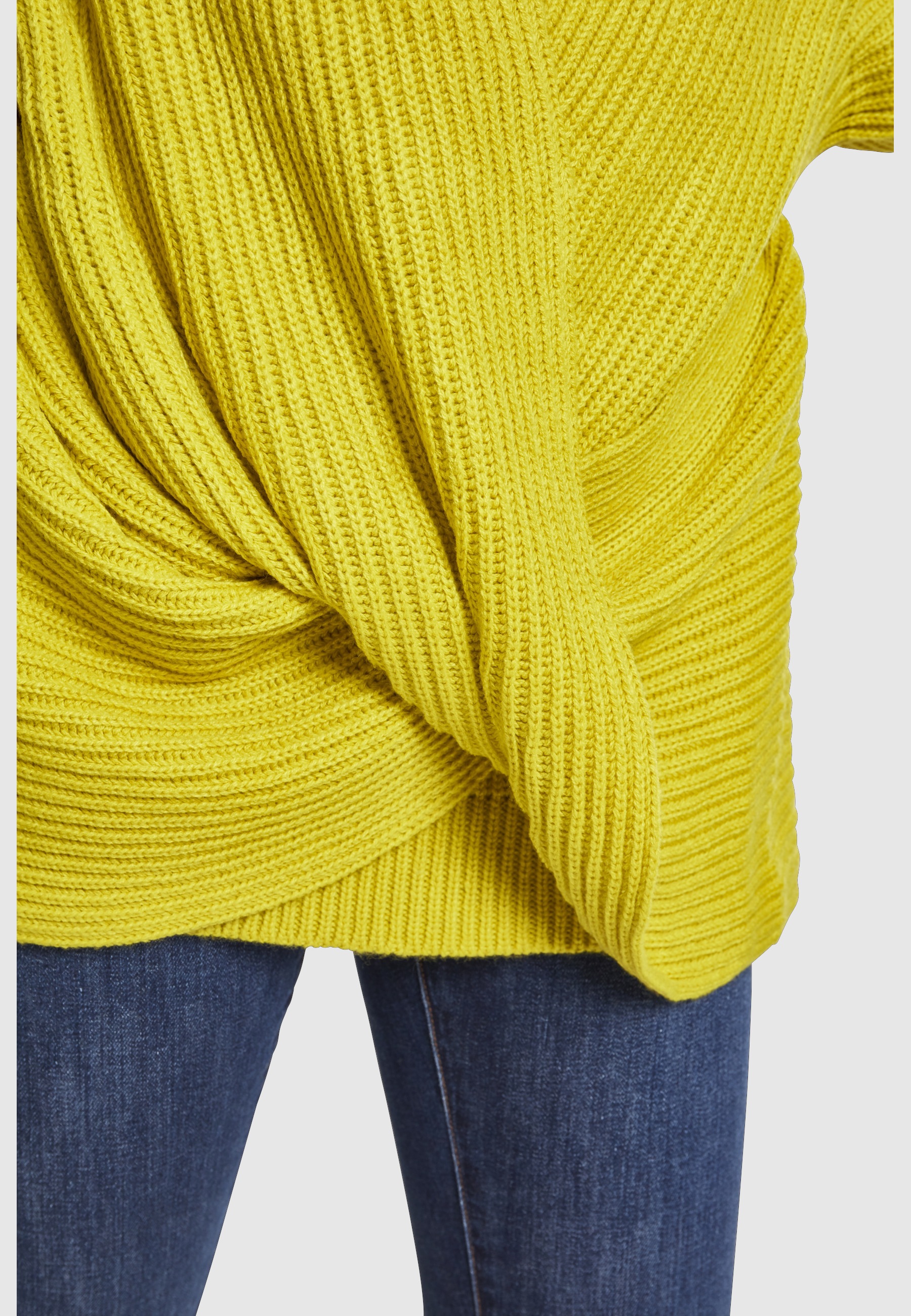 URBAN CLASSICS Sweatshirt »Urban Classics Damen Ladies Wrapped Sweater«, 1 Stk.
