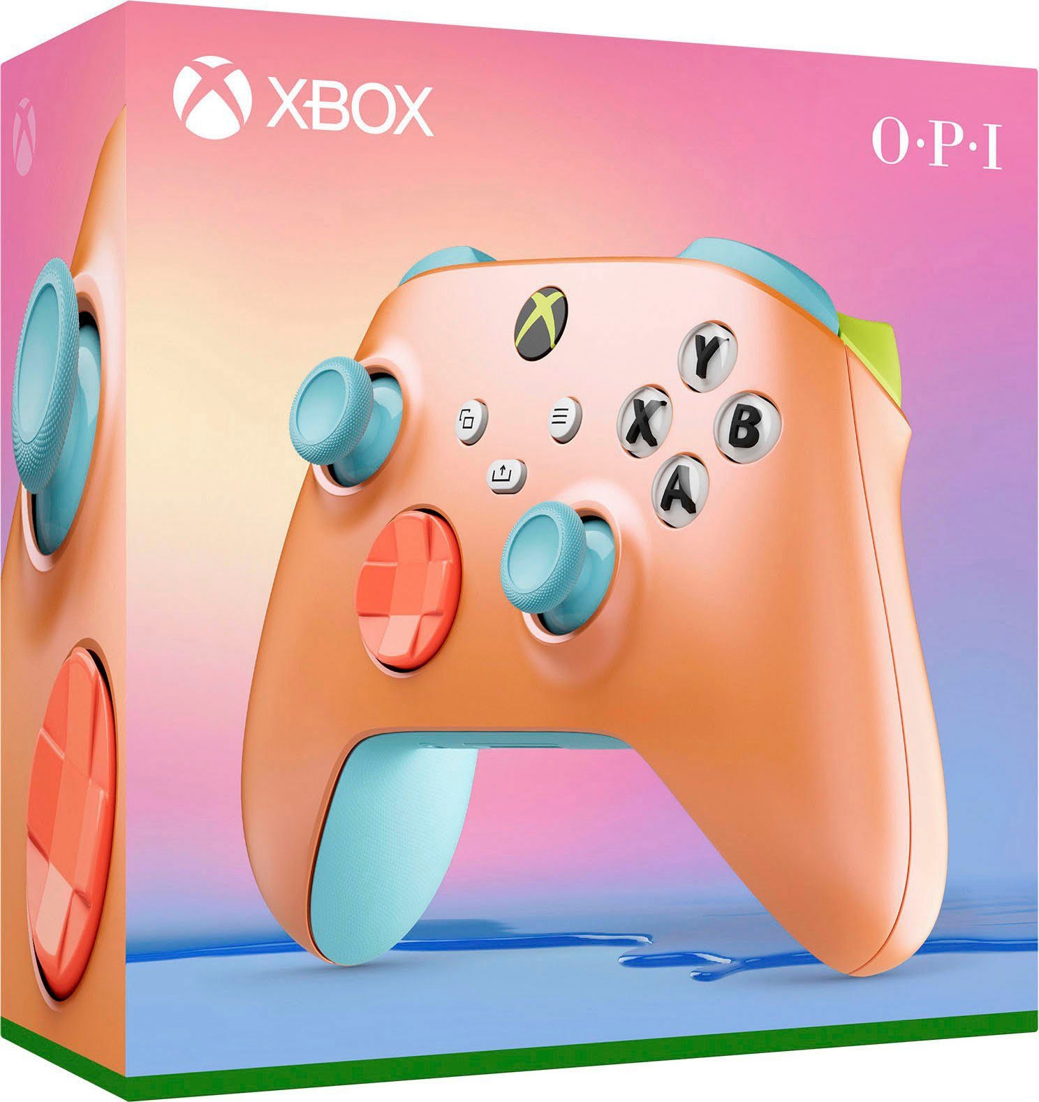 Xbox Spielekonsole »Series S + Controller OPI Sunkissed Vibes«