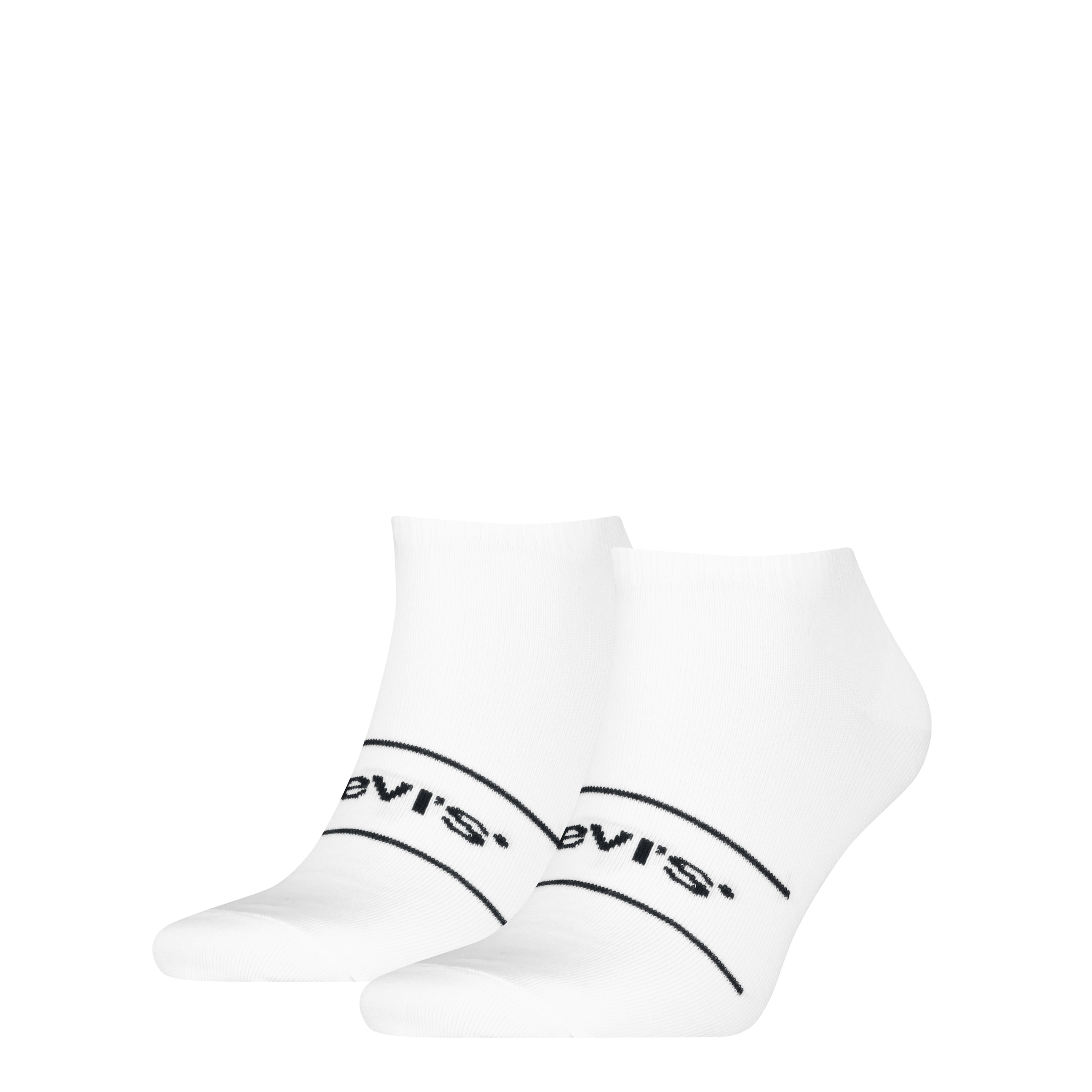 Levis Sneakersocken "LEVIS LOW CUT SPORT" 2 Paar, für Damen und Herren, Cotton-Mix, modisch, elastisch