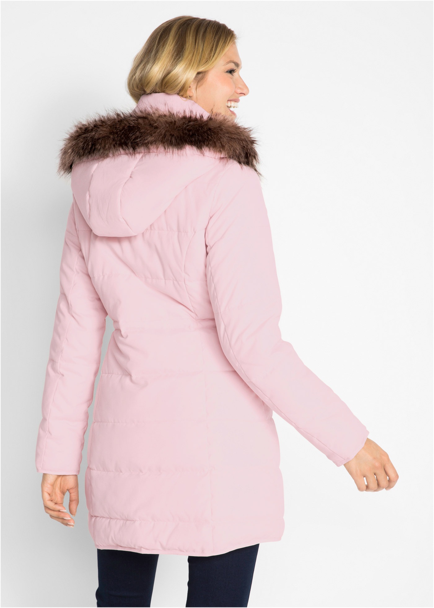 bonprix Steppjacke "Steppjacke mit Kapuze, gefüttert" mit Kapuze Steppjacke günstig online kaufen