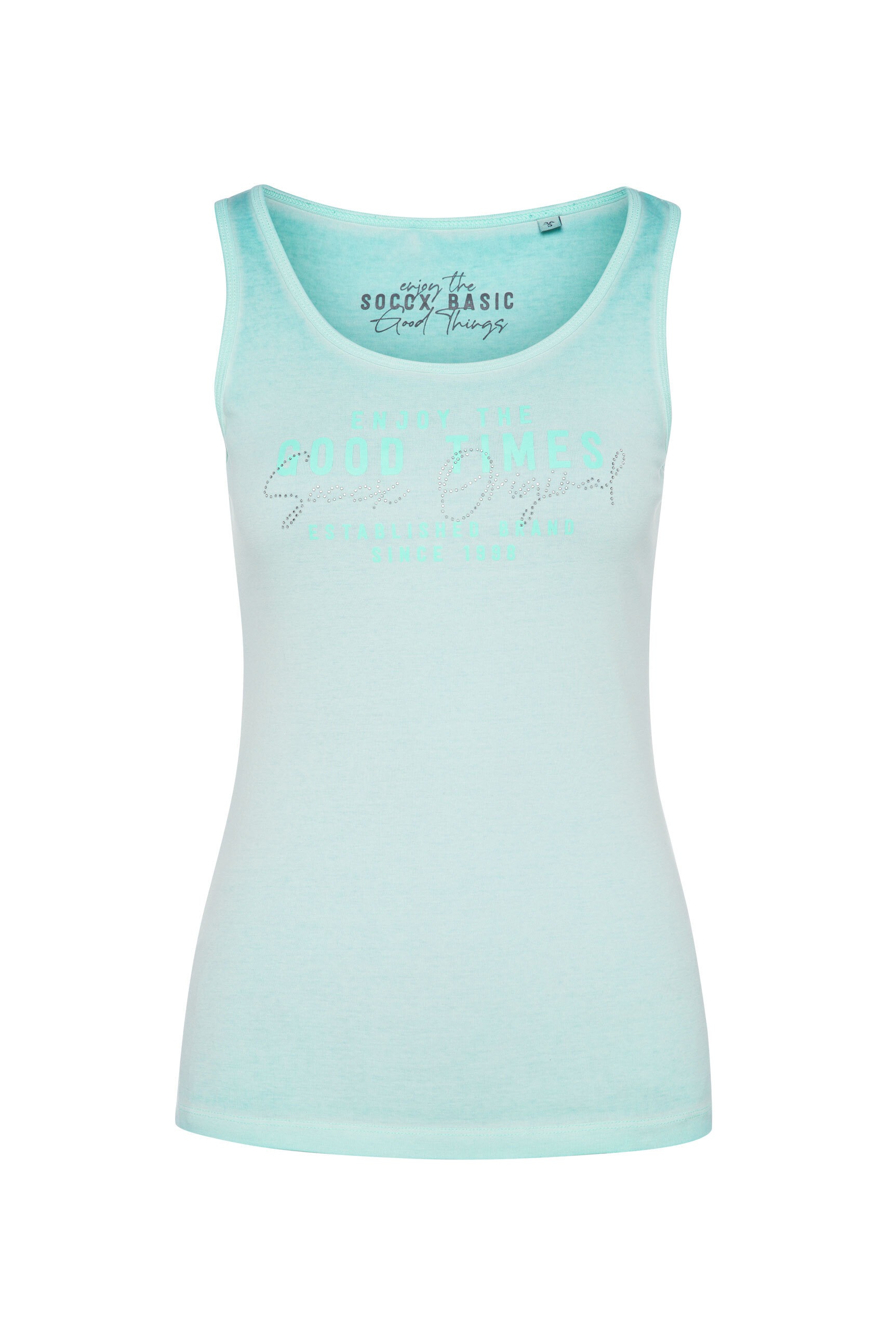 SOCCX Tanktop aus Baumwolle
