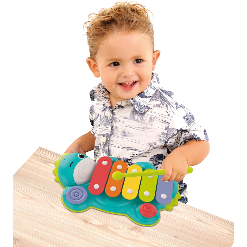 Clementoni® Spielzeug-Musikinstrument »Baby Clementoni, Xylo Dino«