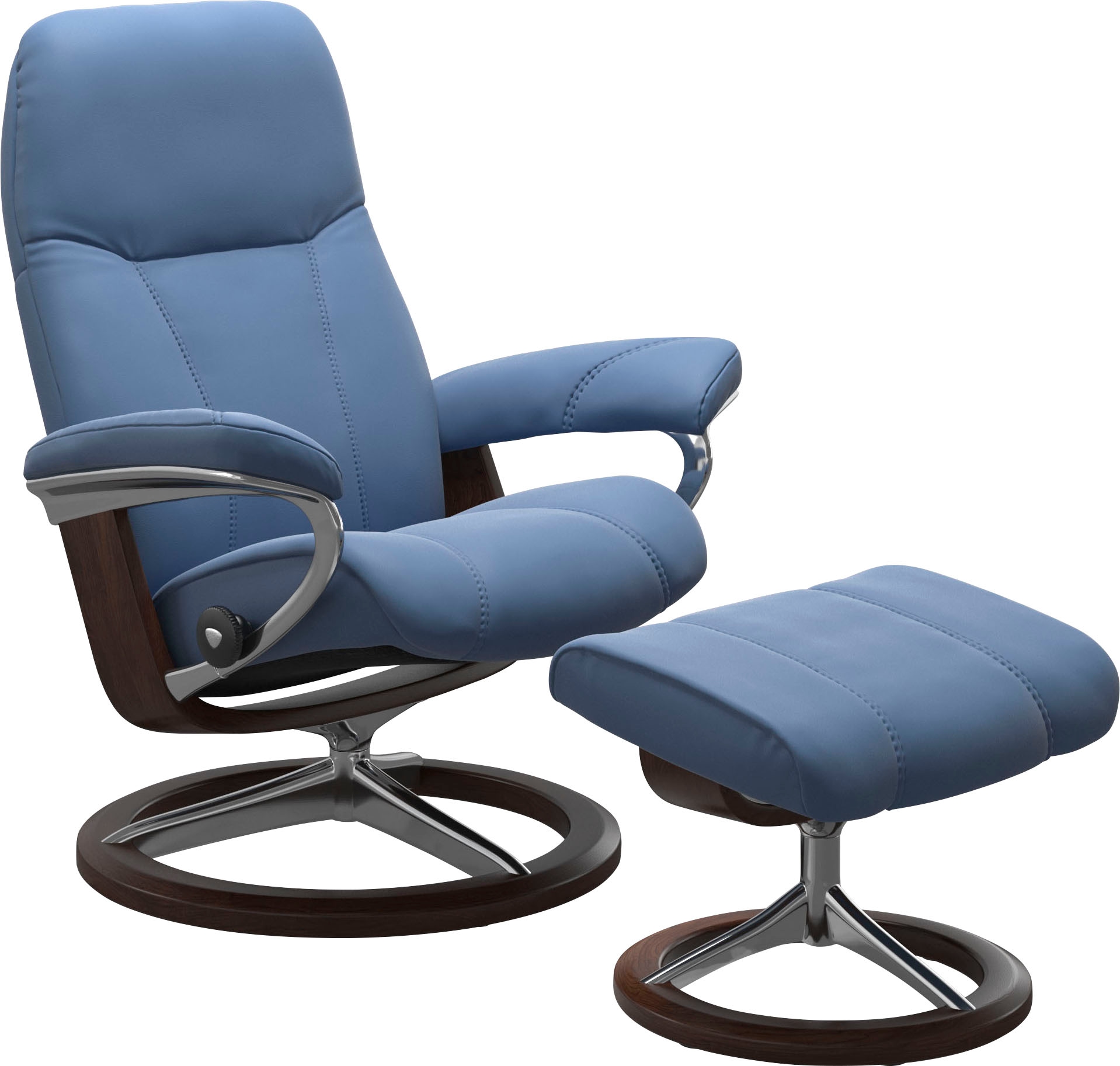 Stressless Relaxsessel "Consul" mit Signature Base, Größe M, Gestell Braun günstig online kaufen