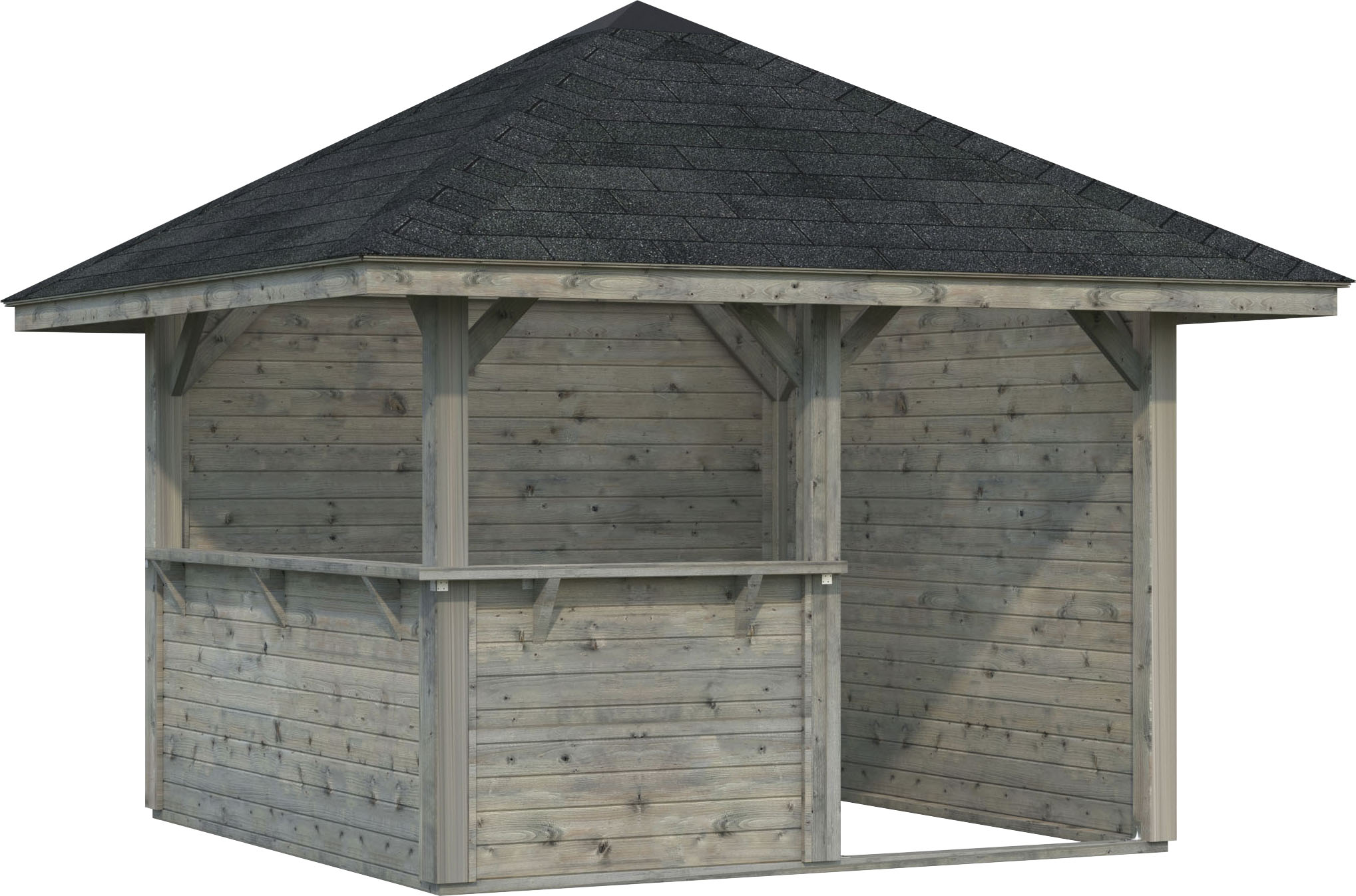 Palmako "Bianca 8,3 m² Set 3" BxTxH: 300x300x323 cm