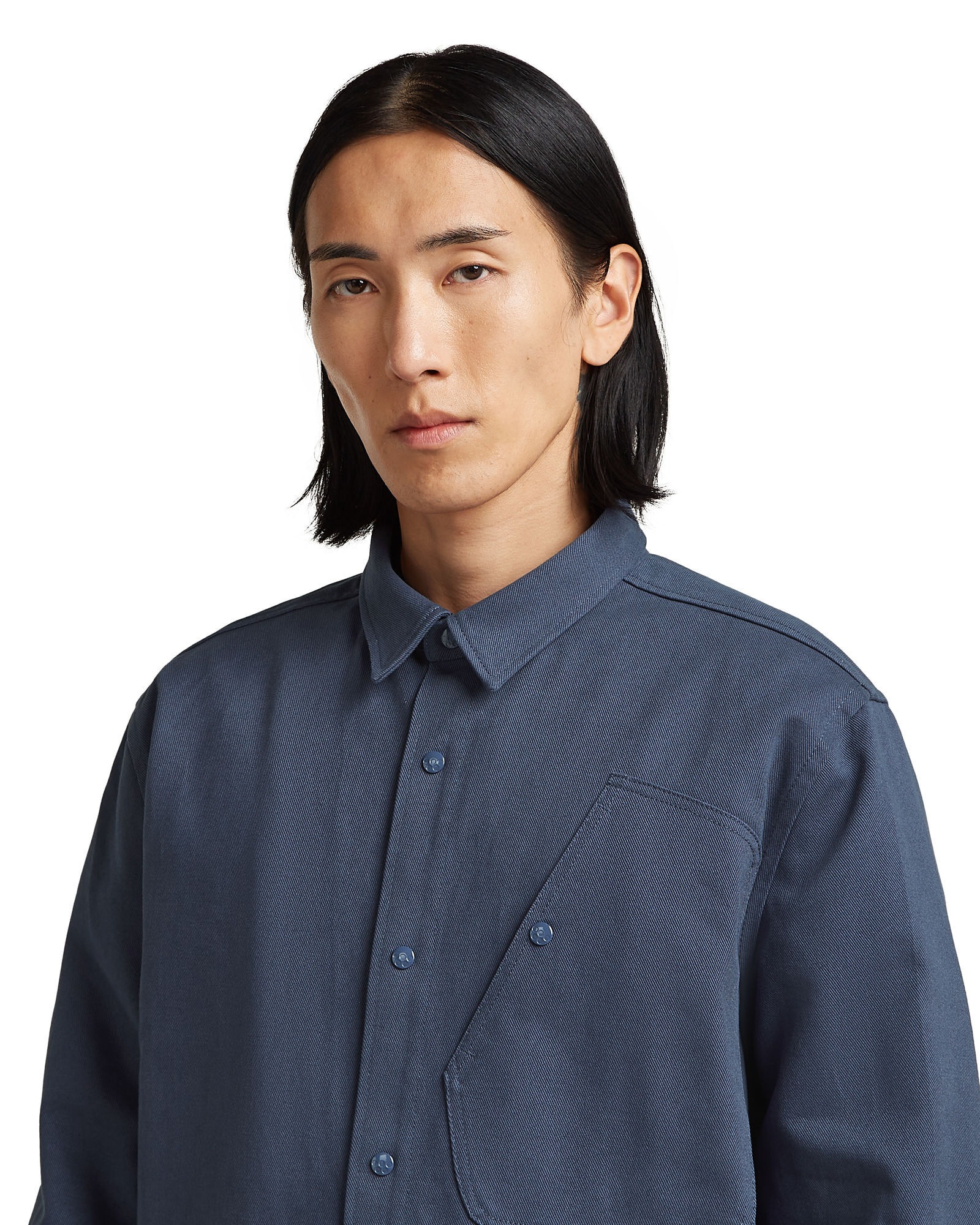 G-STAR Langarmshirt »MN Twill Slim Hemd«