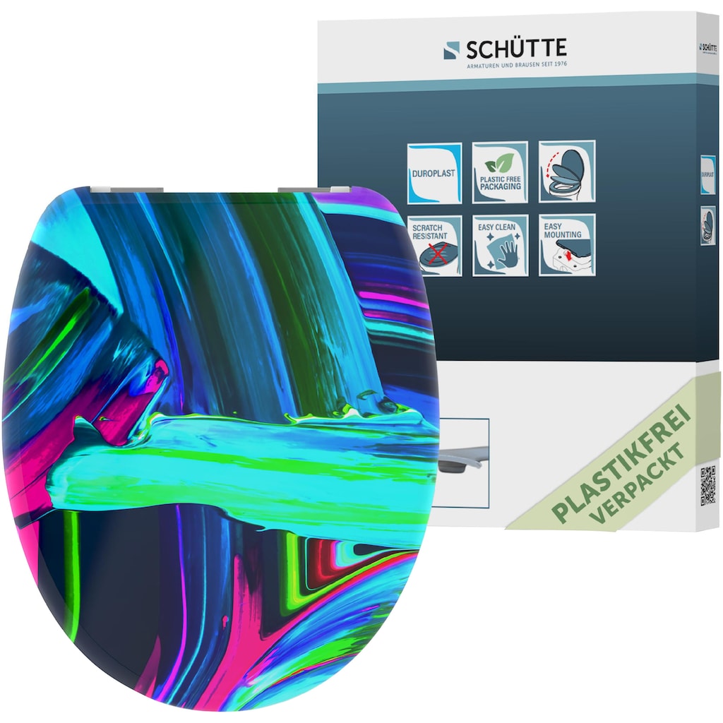 Schütte WC-Sitz »Neon Paint«