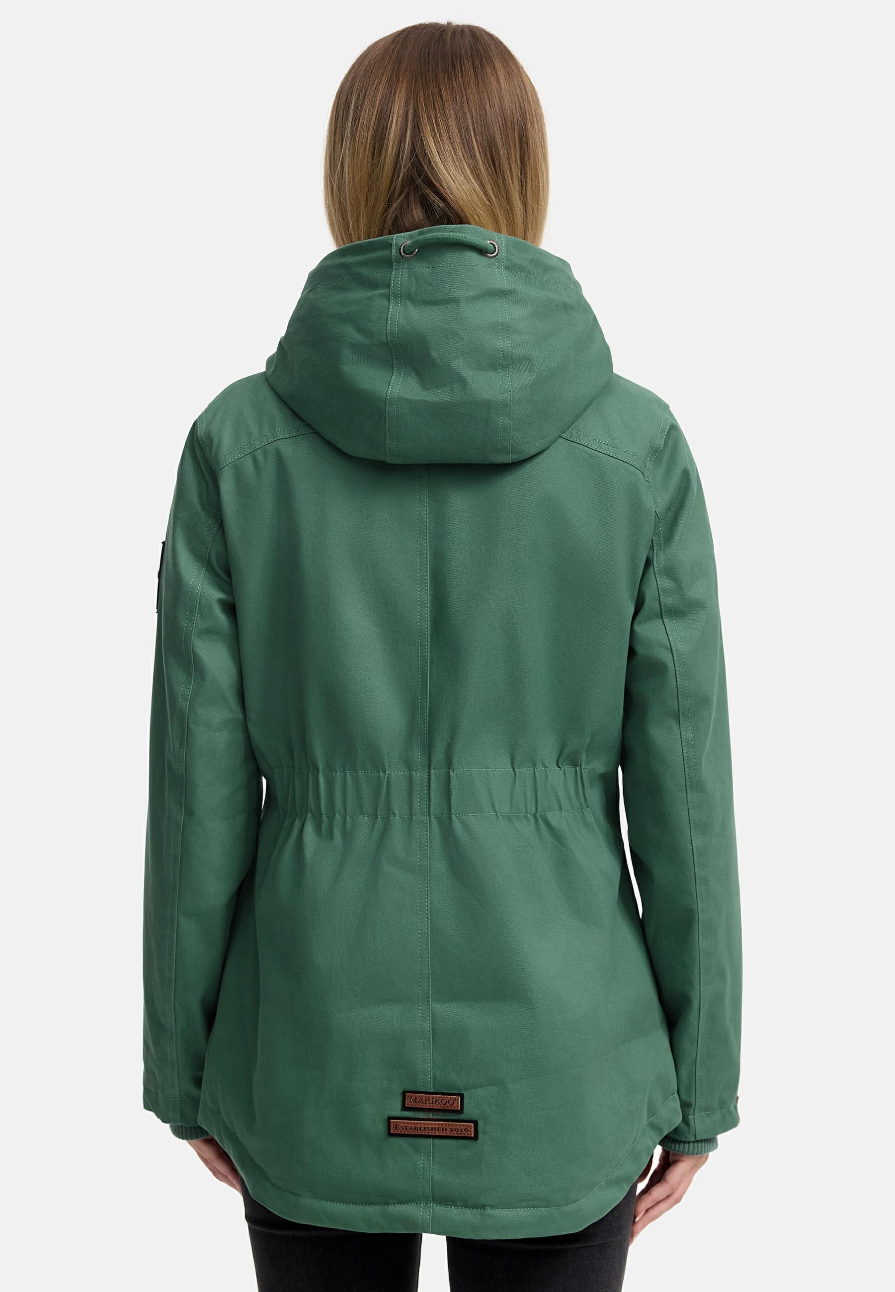 Marikoo Winterjacke »Bikoo«, mit Kapuze, sportliche Damen Outdoor Baumwolljacke mit Kapuze