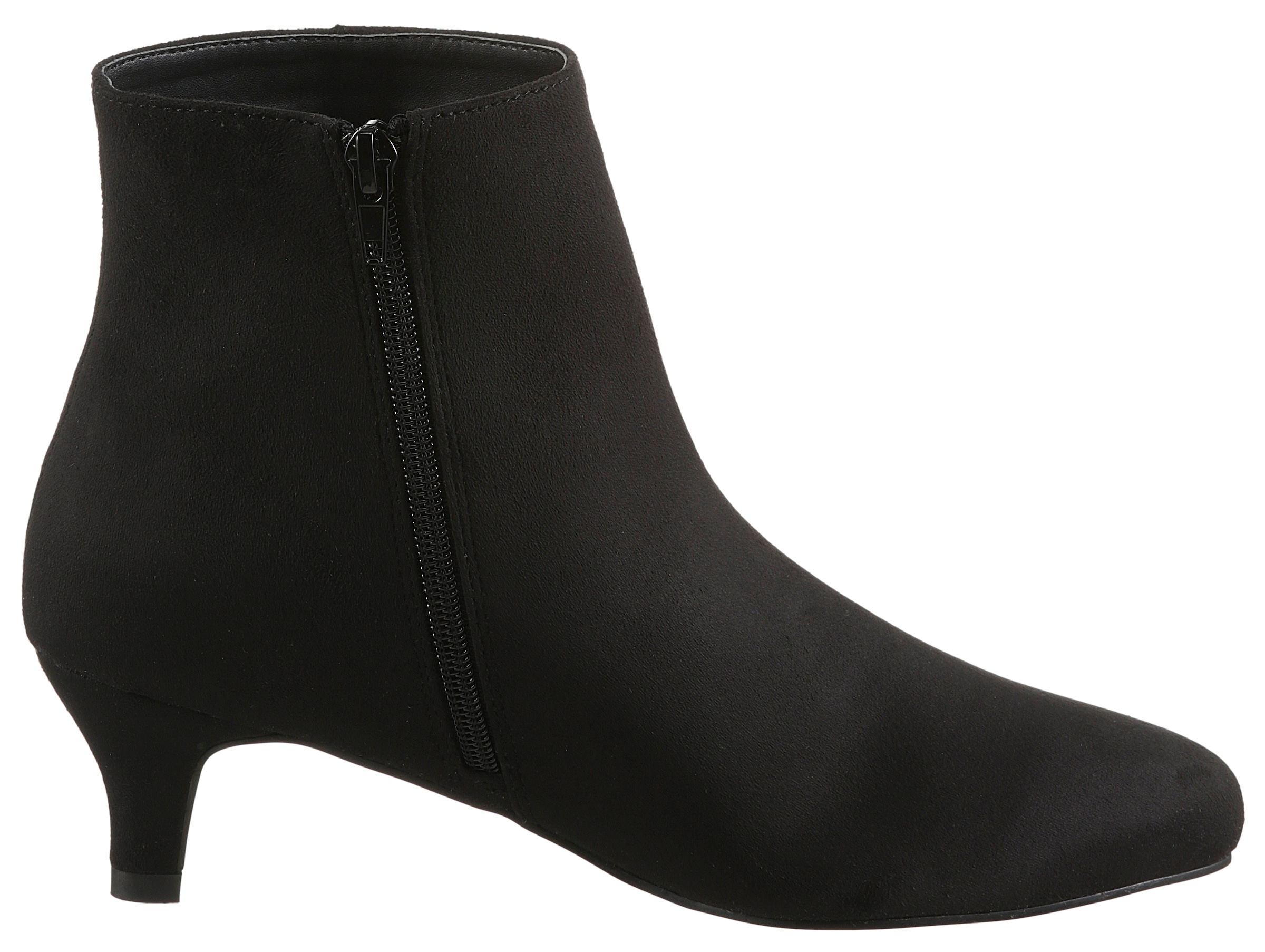 Aniston SHOES Stiefelette, Reißverschluss-Ankelboots, Trichterabsatz - NEUE KOLLEKTION