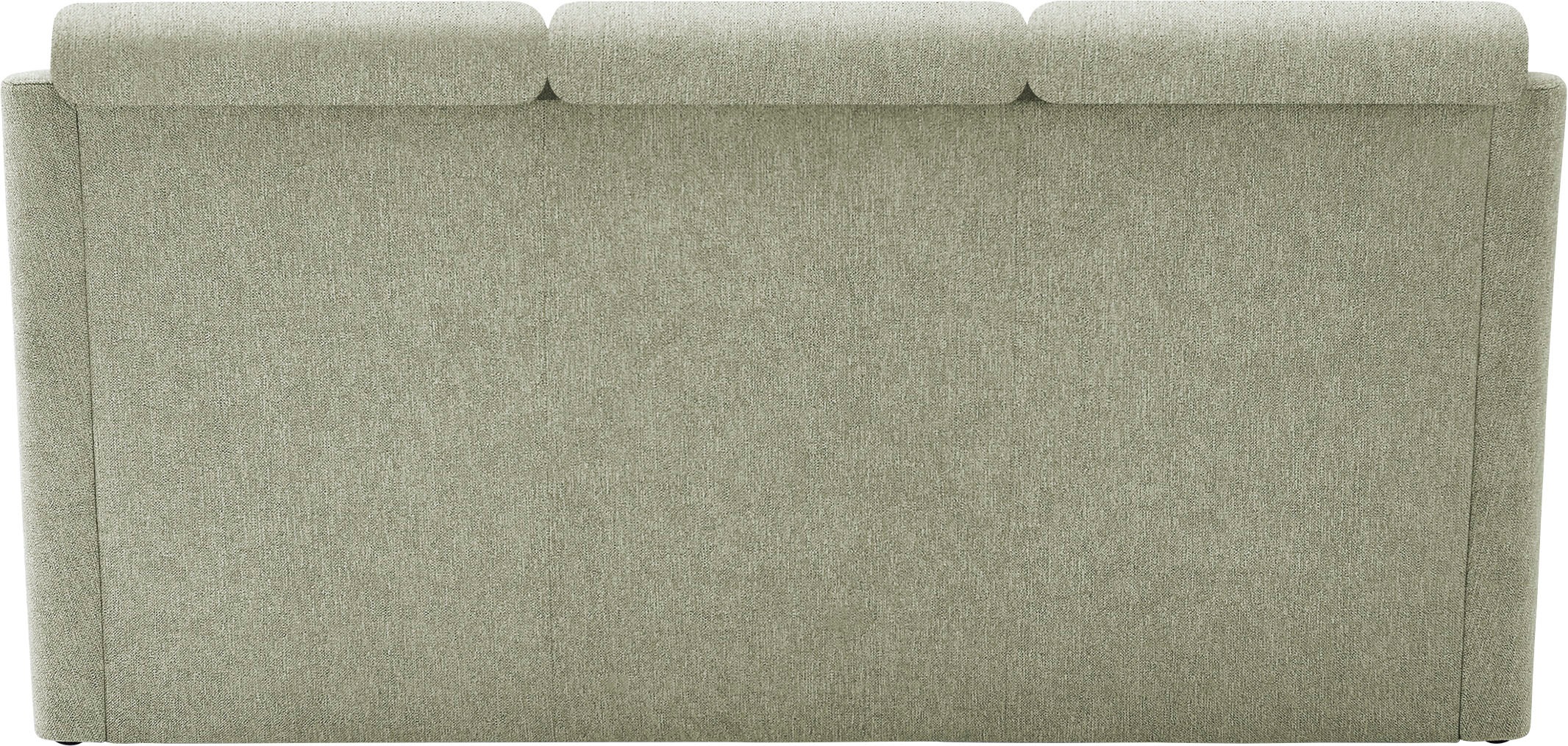VILLA BECK Polstergarnitur »Varese«, (3 tlg.), Kopfteilverstellung, Set aus 3-Sitzer und 2x Sessel, in Sitzhöhe 49