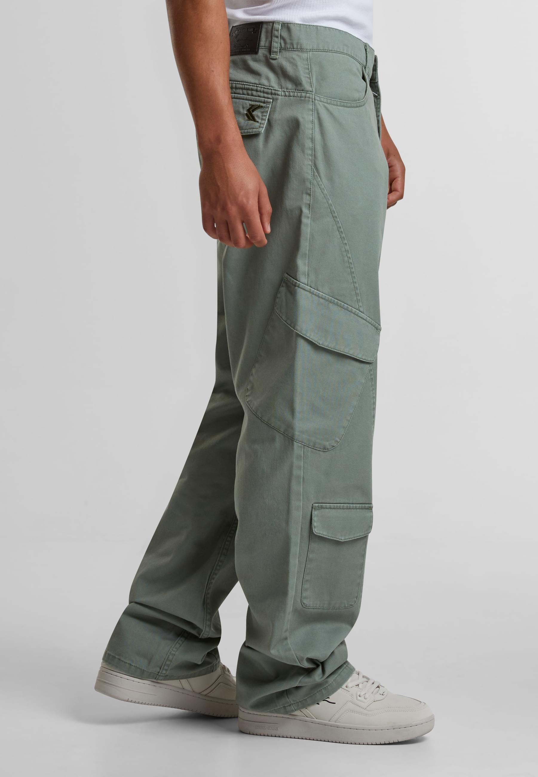 Karl Kani Cargohose »Karl Kani OG K Slanted Pocket Cargo Pants«, (1 tlg.)