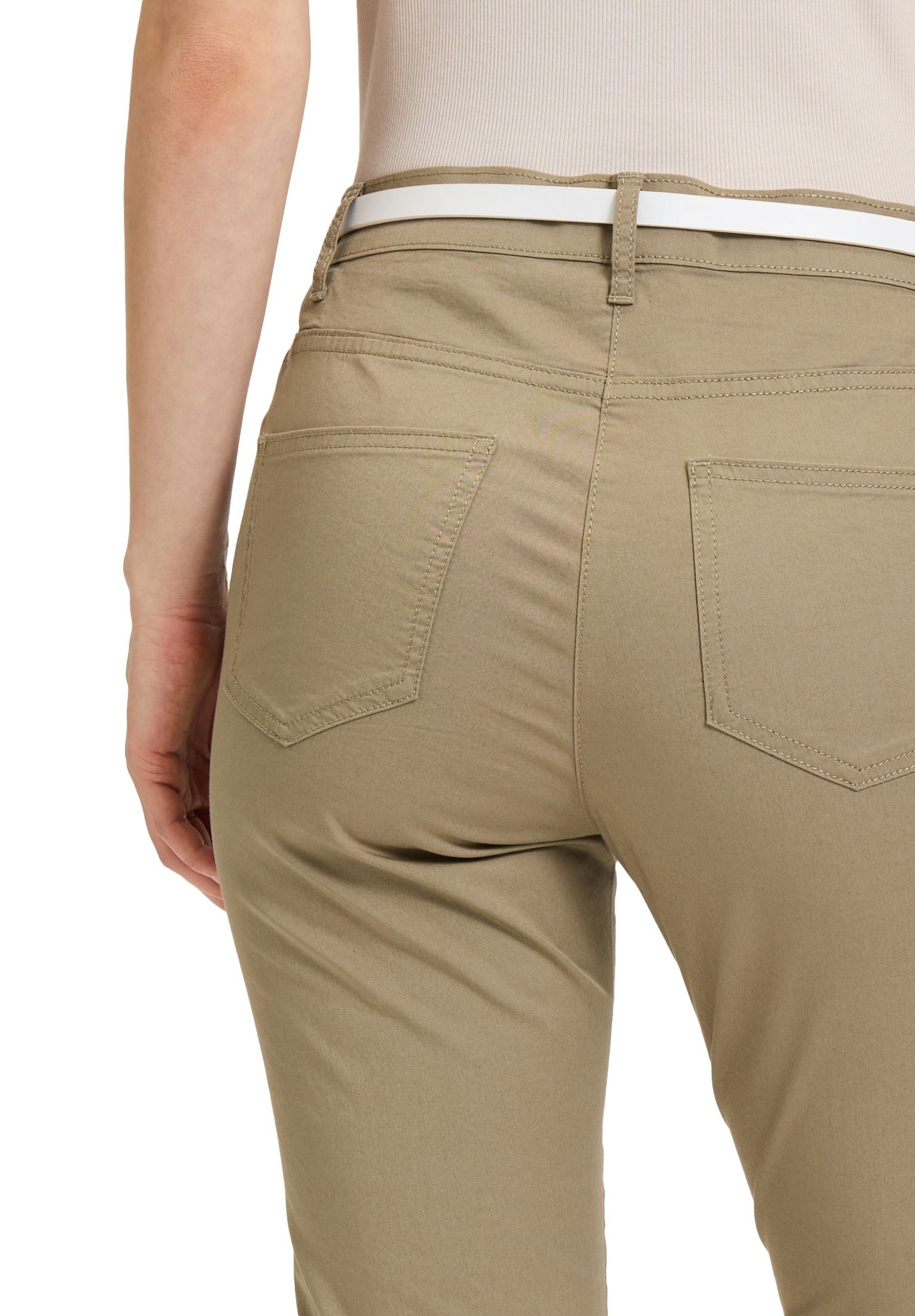 Betty Barclay Stoffhose »Betty Barclay Damen Sommerhose mit Gürtel«, Mit Gürtel