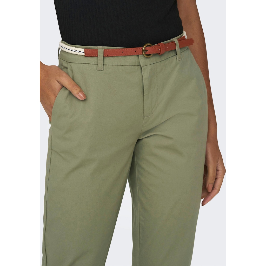 ONLY Chinohose »ONLBIANA COTTON BELT CHINO CC PNT«