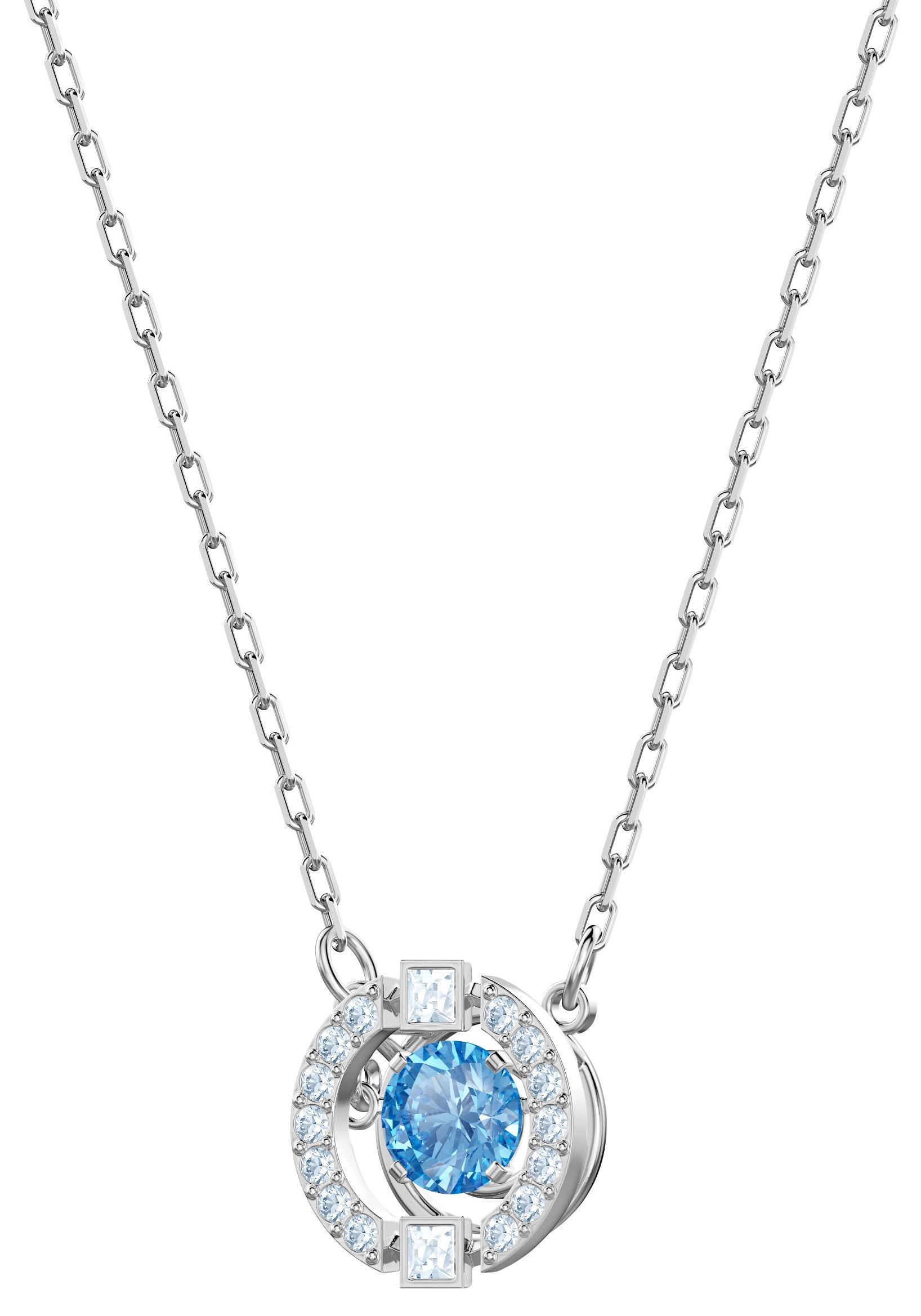 Swarovski Ohrring und Ketten Set »Una Sparkling Dc, 5480485«, (Set, 3 tlg.), mit Swarovski® Kristallen