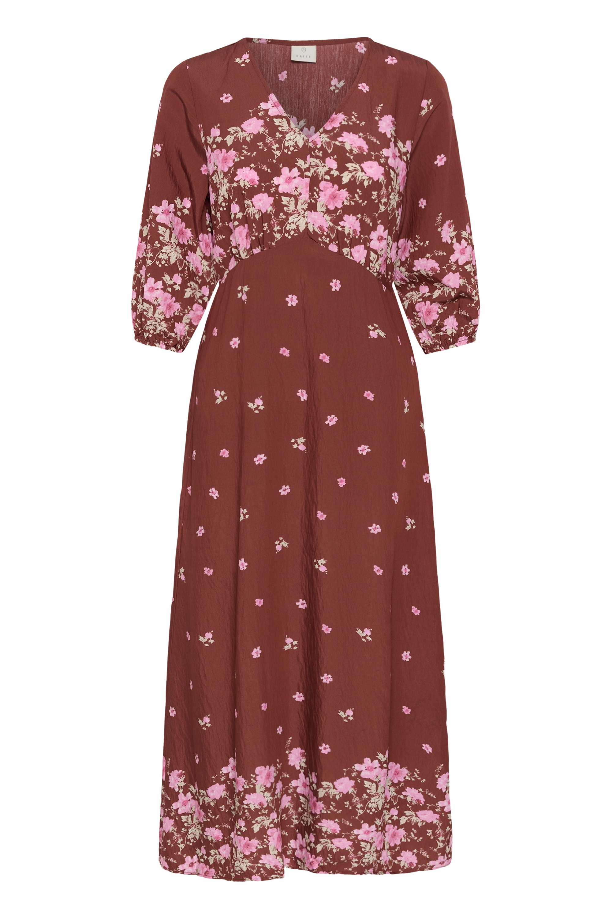 KAFFE Midikleid "Damen Kleid KArosine"