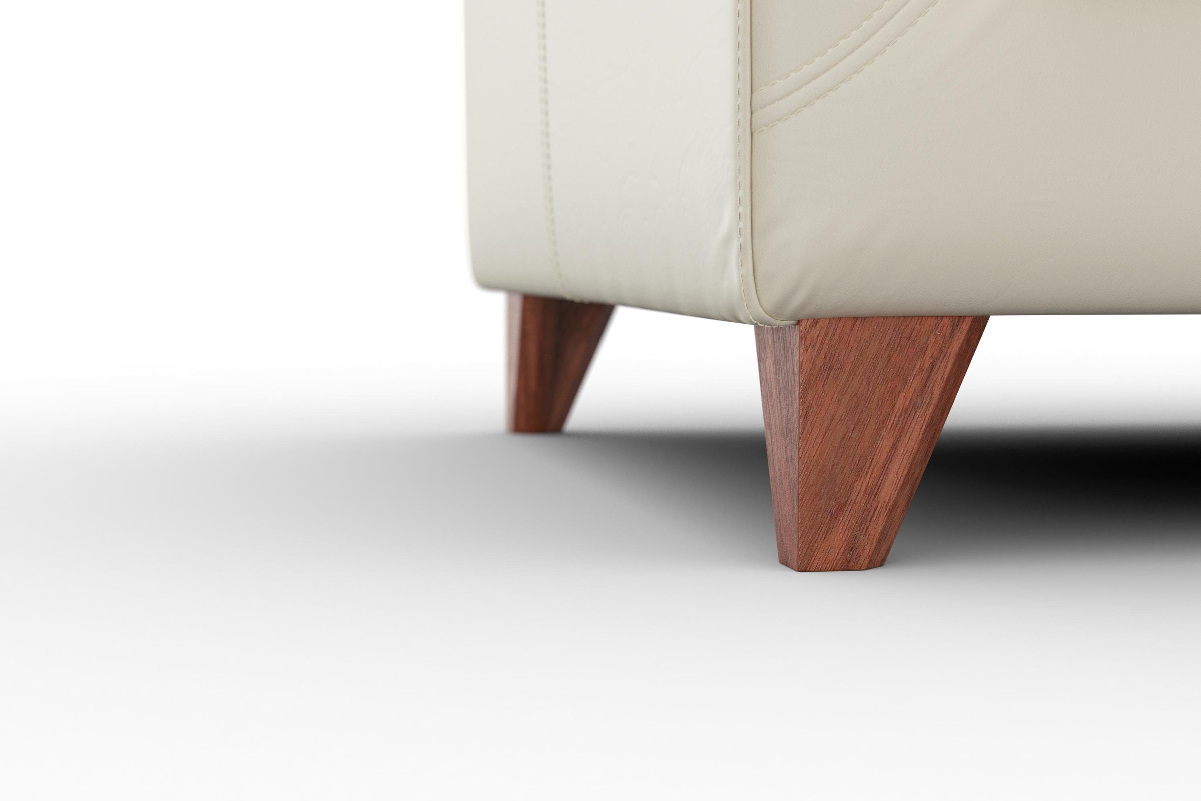 machalke® 2,5-Sitzer »amadeo«, Ledersofa mit geschwungenen Armlehnen, Breite 180 cm