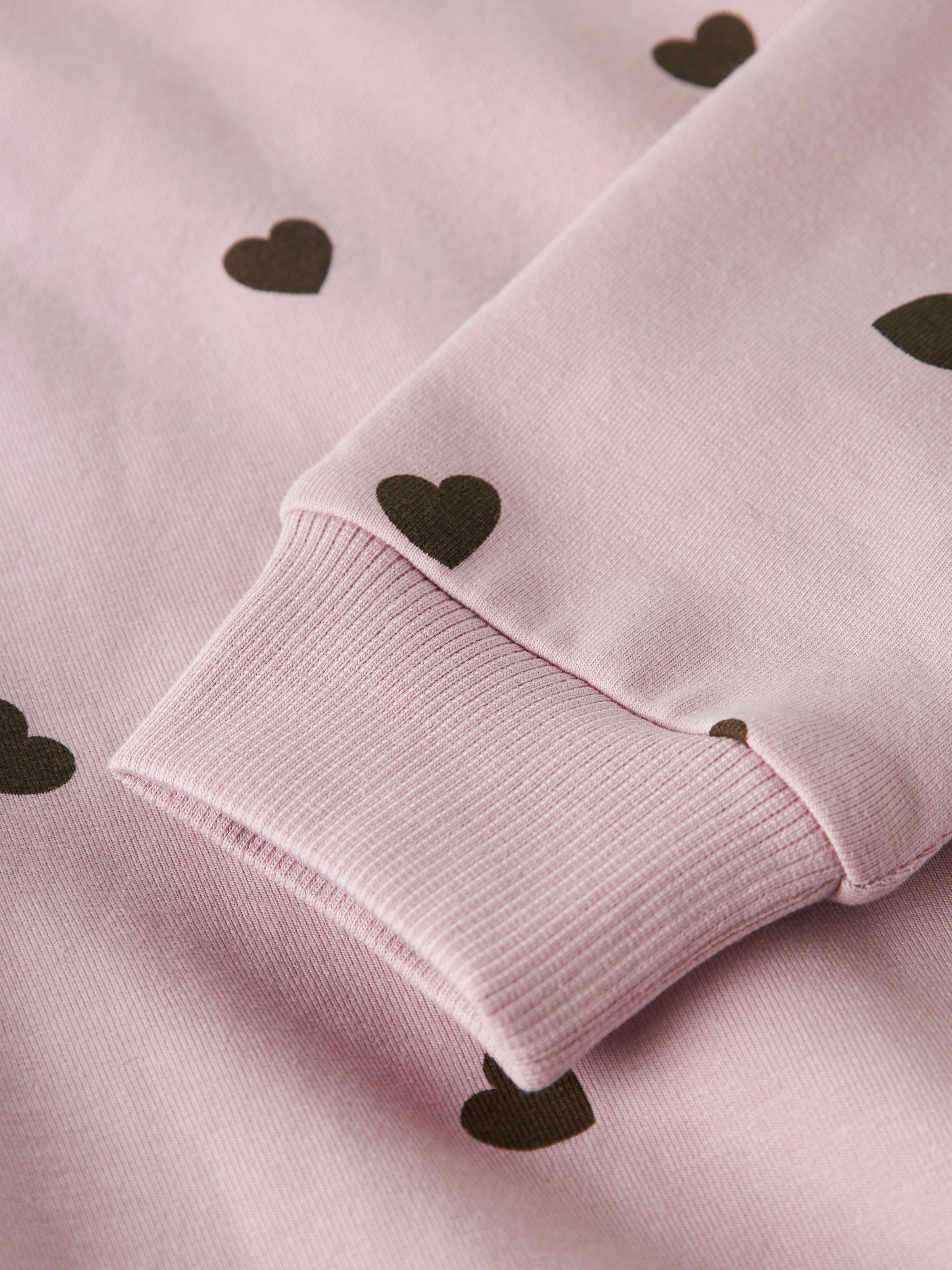 Thumbnail - Name It Sweatshirt "NMFNEHEART NREG SWEAT BRU"