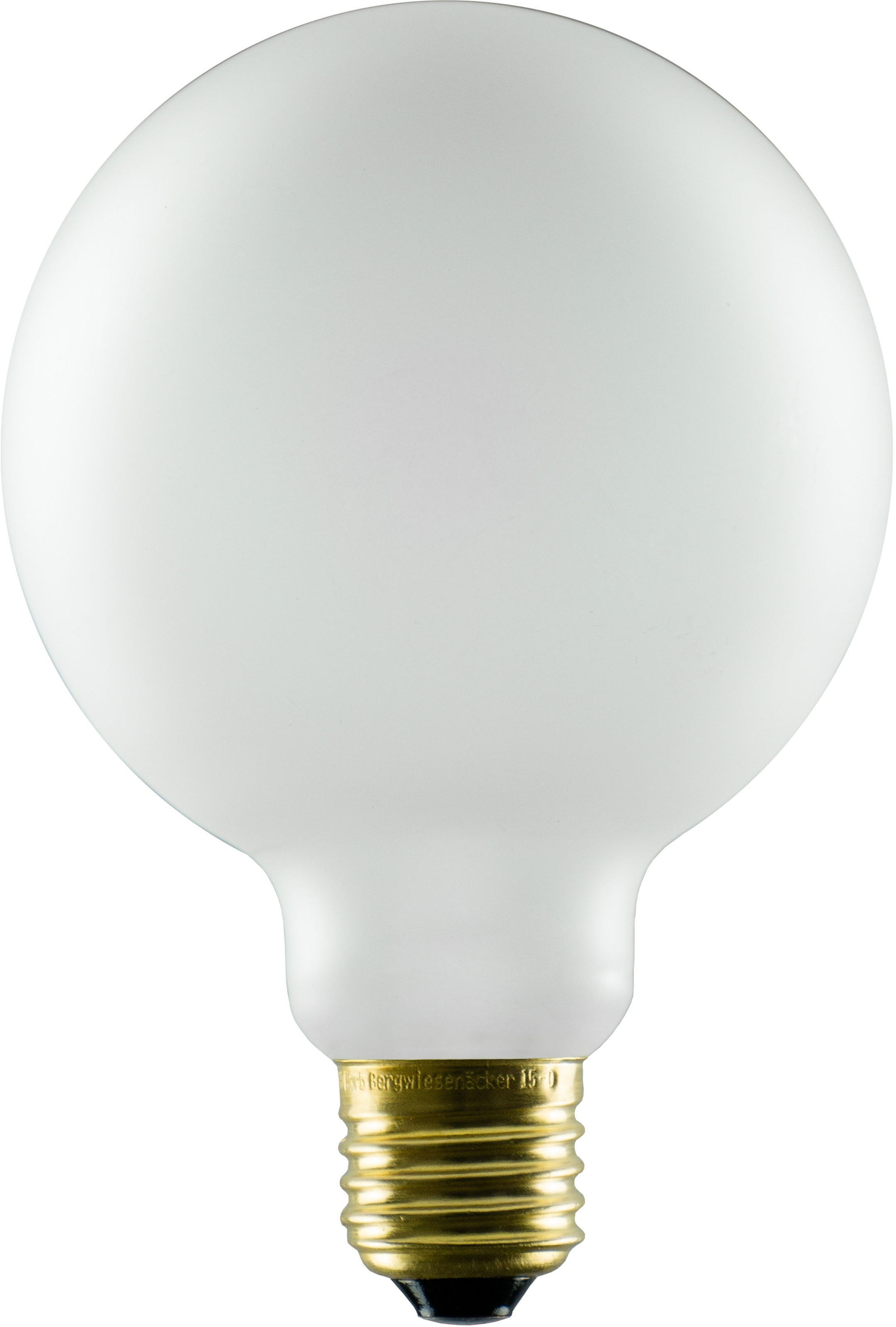 SEGULA LED-Leuchtmittel "LED Globe 95 satiniert", L:140cm Ø:95cm, weiß, Leuchtmittel, dimmbar, E27, Globe 95, satiniert