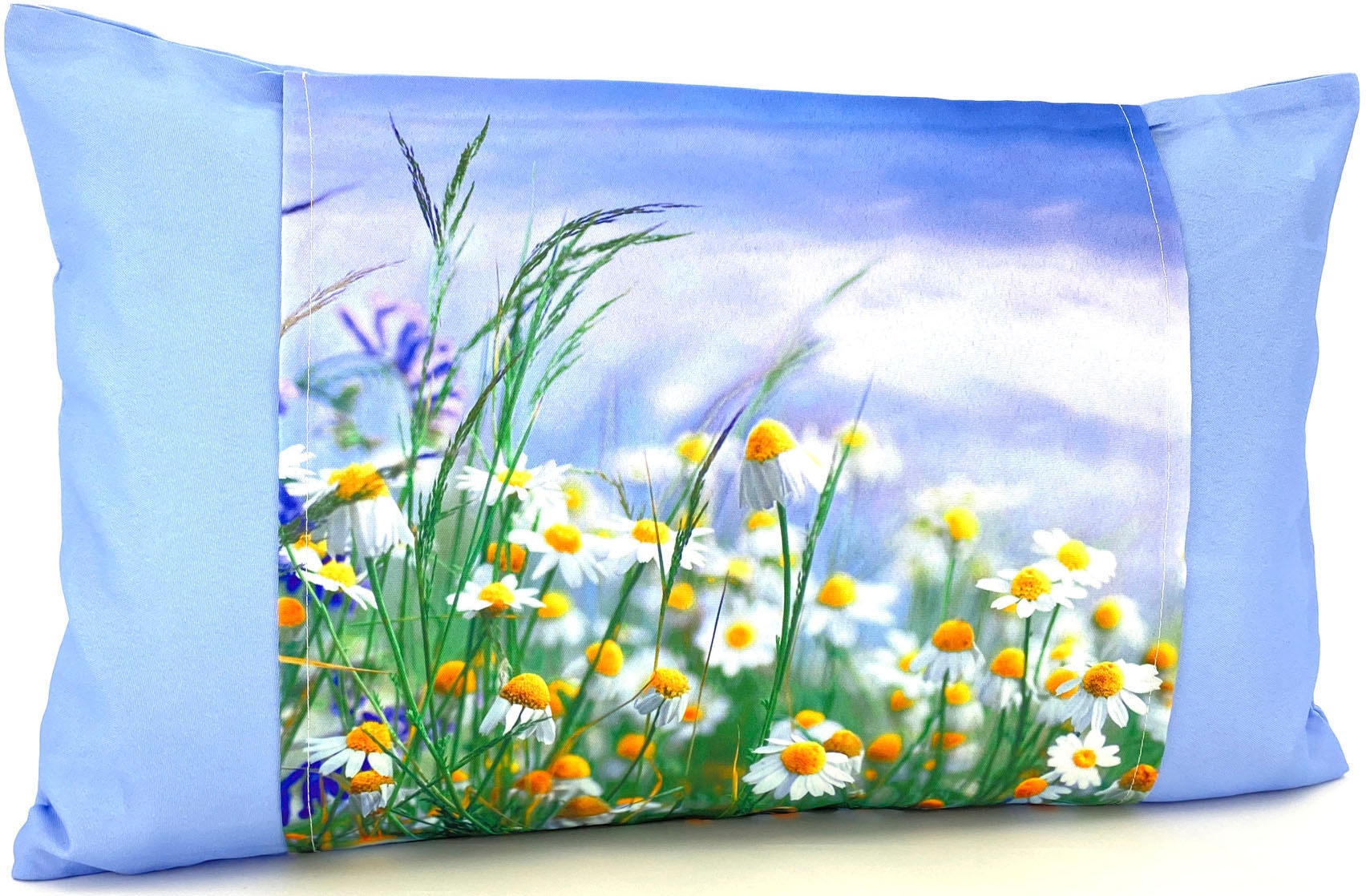 Weckbrodt Kissenhülle "Blumenwiese" Lotus-Effekt, Garten, Blumen, Kissen günstig online kaufen