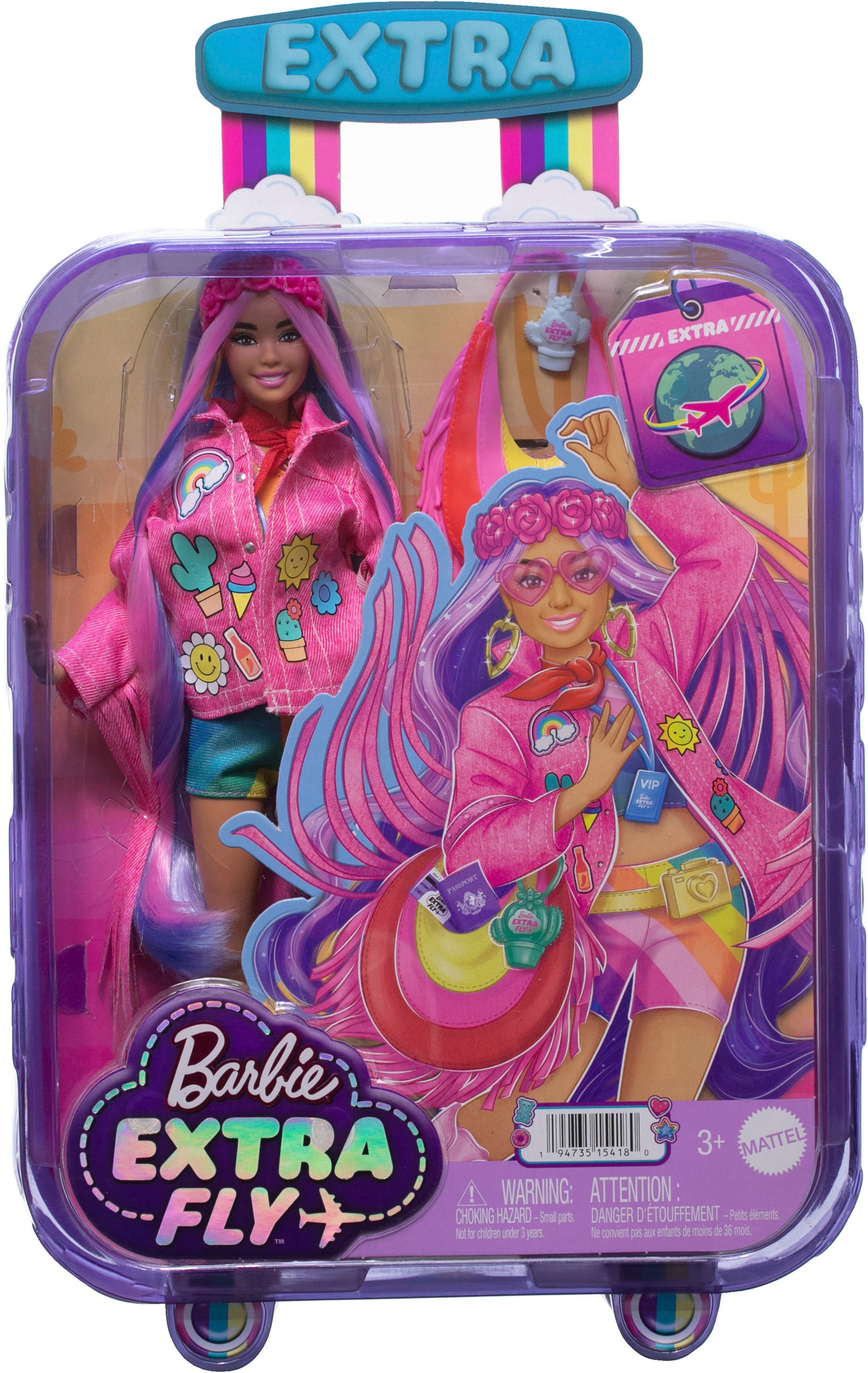 Barbie Anziehpuppe »Extra Fly im Wüsten-Outfit«