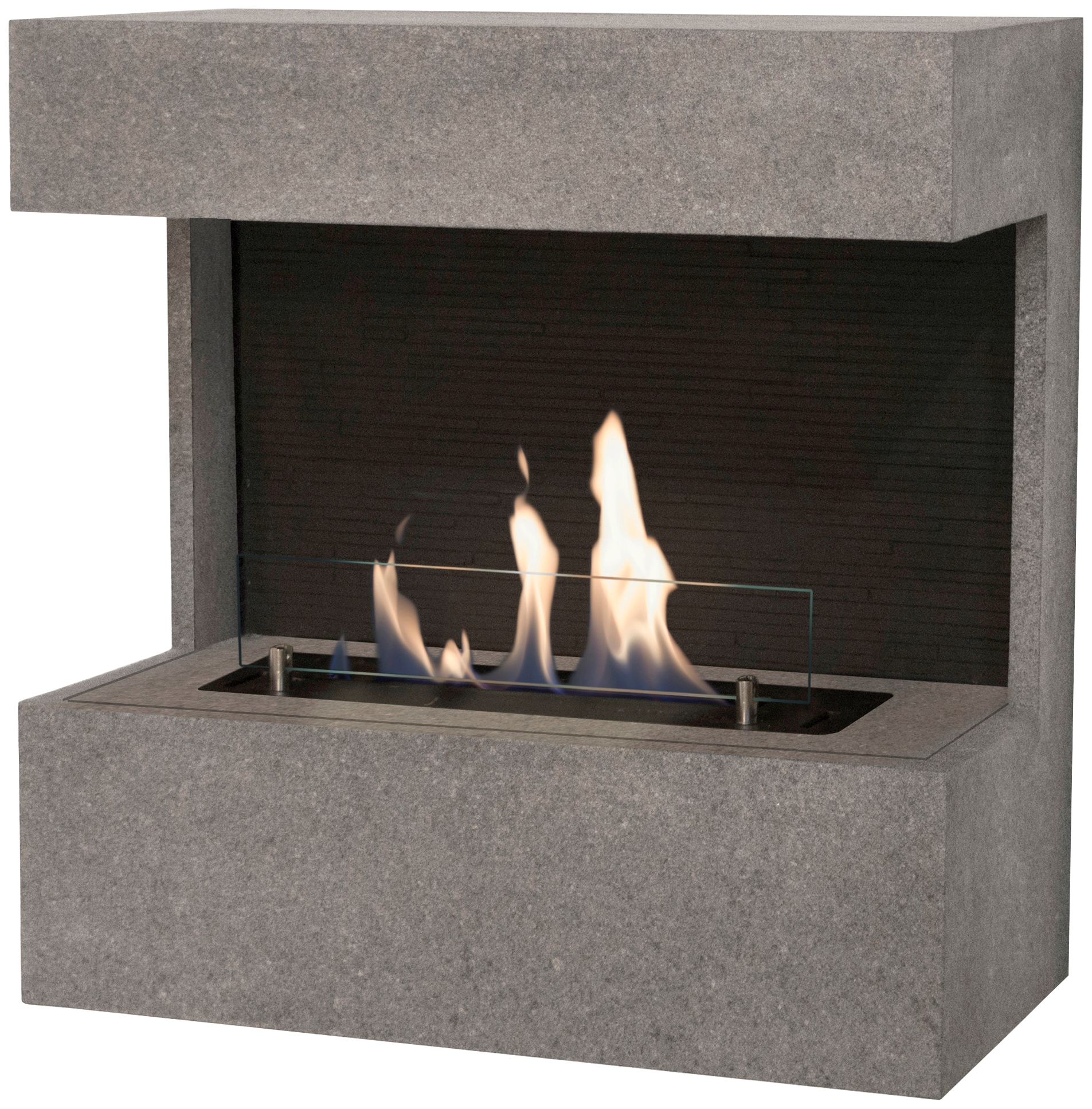 XARALYN Echtfeuer-Dekokamin "Nova" mit Bioethanol Brenner