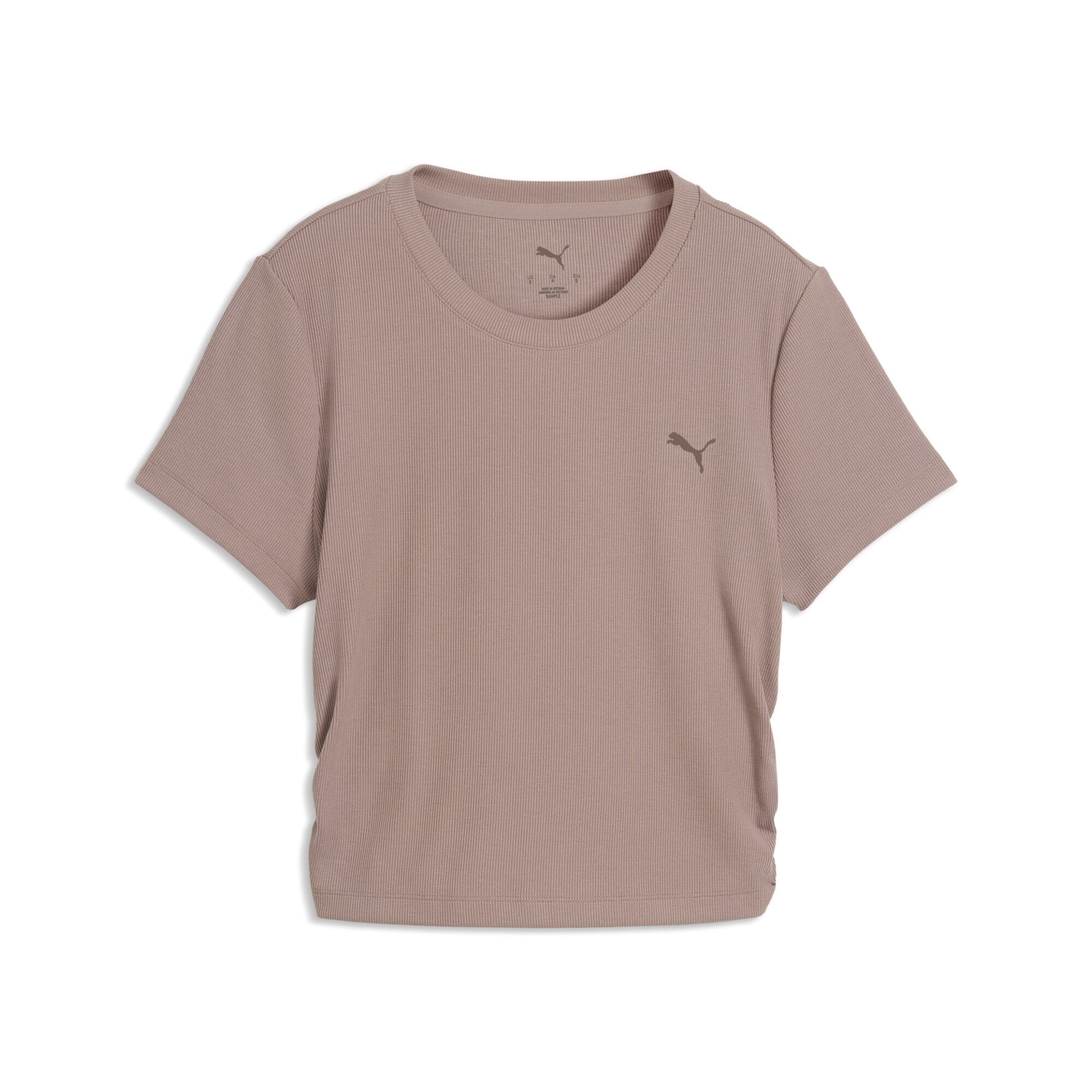 PUMA Trainingsshirt "CLOUDSPUN Slim Geripptes Trainings-T-Shirt Damen" günstig online kaufen