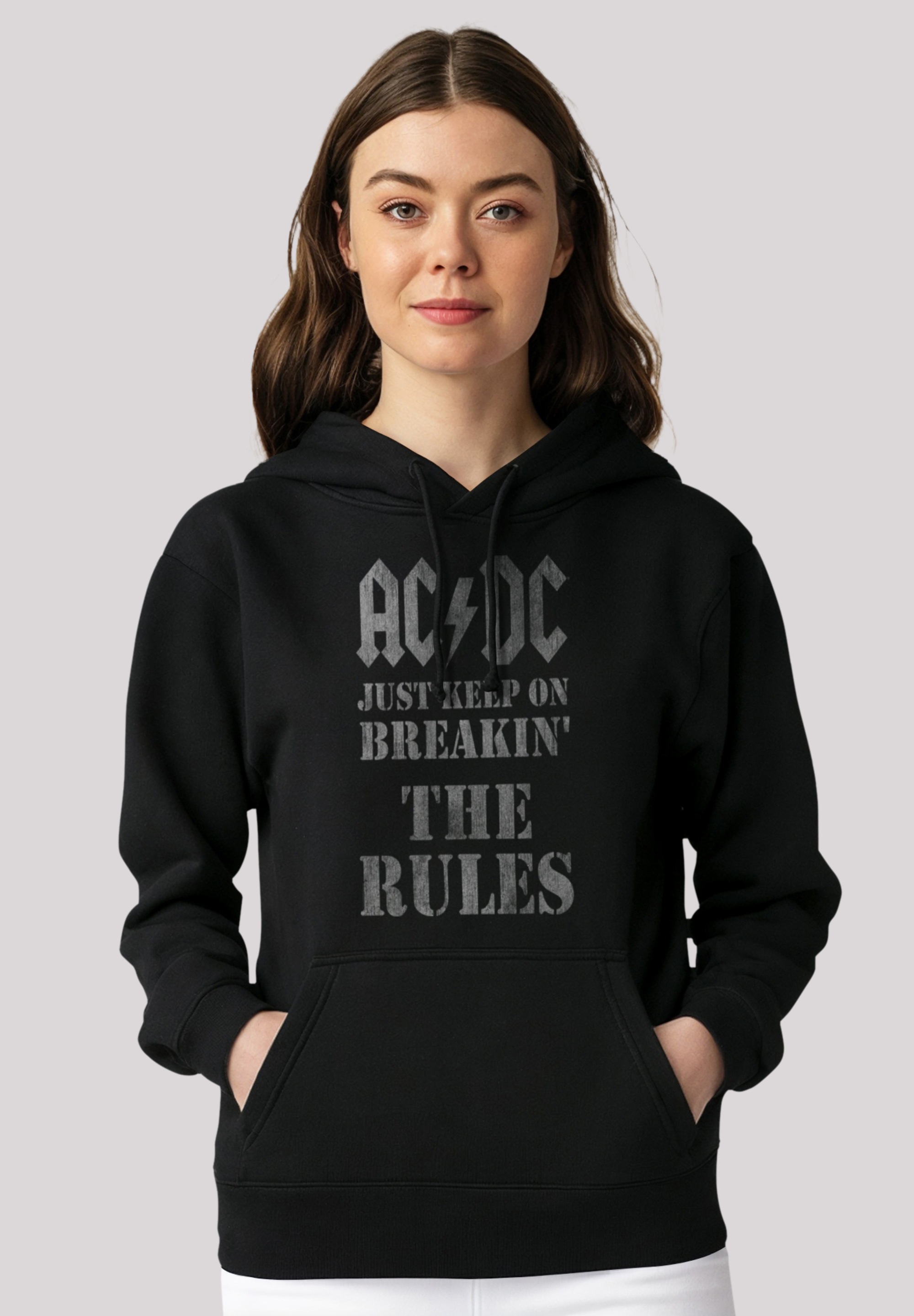 F4NT4STIC Megztinis su gobtuvu »AC/DC Just Keep ...