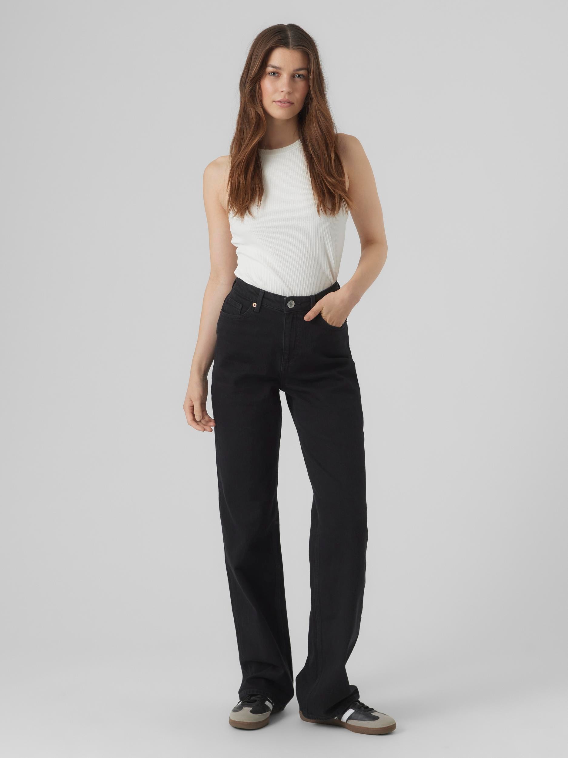 Vero Moda High-waist-Jeans »VMTESSA HR WIDE JEANS RA118 GA NOOS«