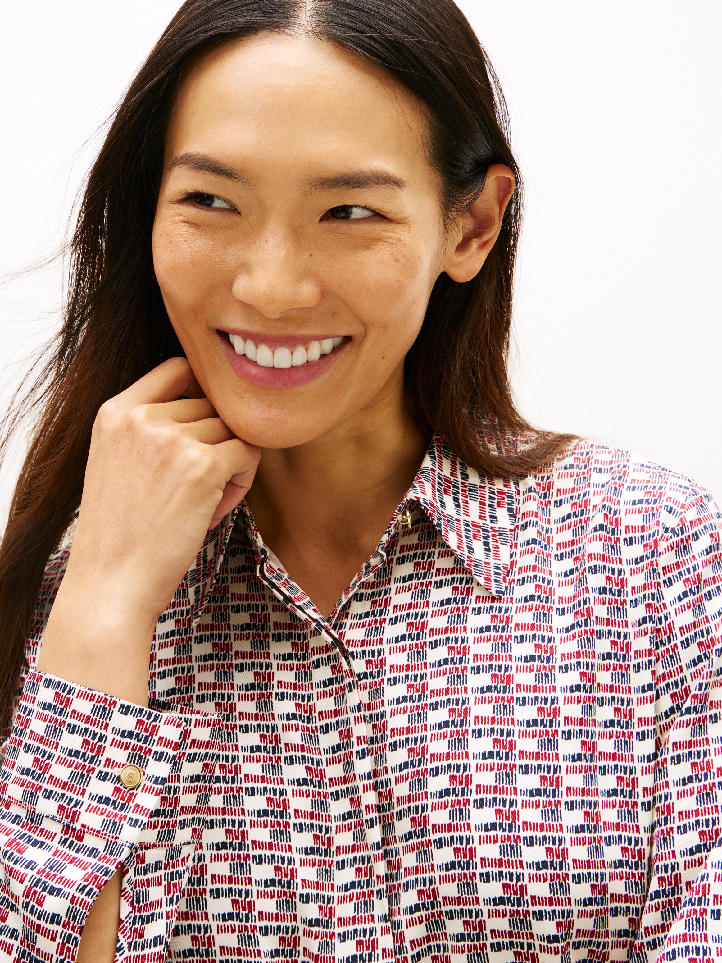 Tommy Hilfiger Langarmbluse "VIS TWILL LS REGULAR SHIRT" günstig online kaufen