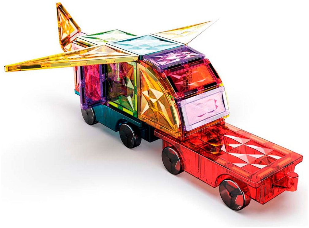 Geomag™ Magnetspielbausteine »GEOMAG™  Magnetic Tiles Gems Vehicles«