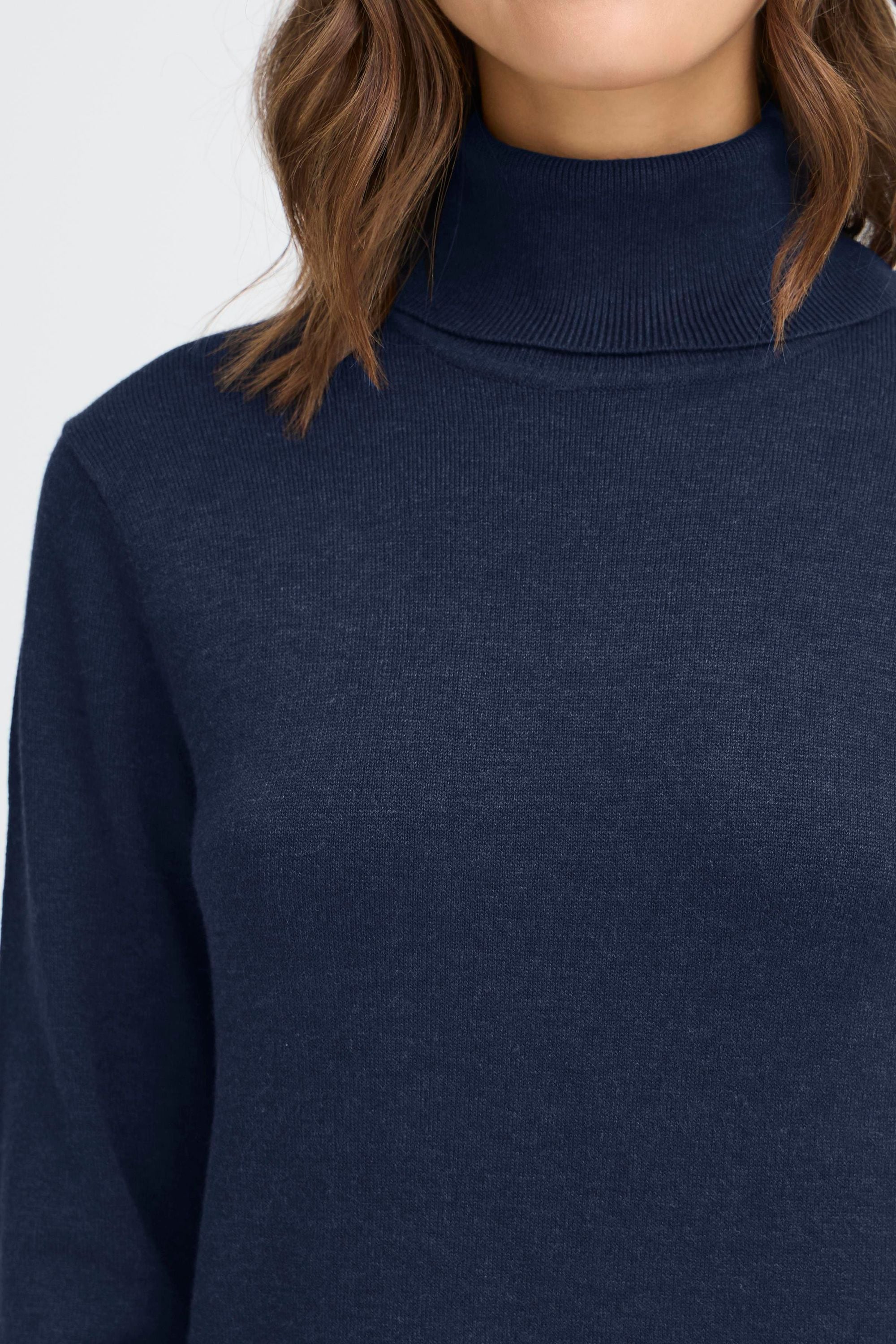 OXMO Strickkleid »Strickkleid OXAIDA ROLLNECK«