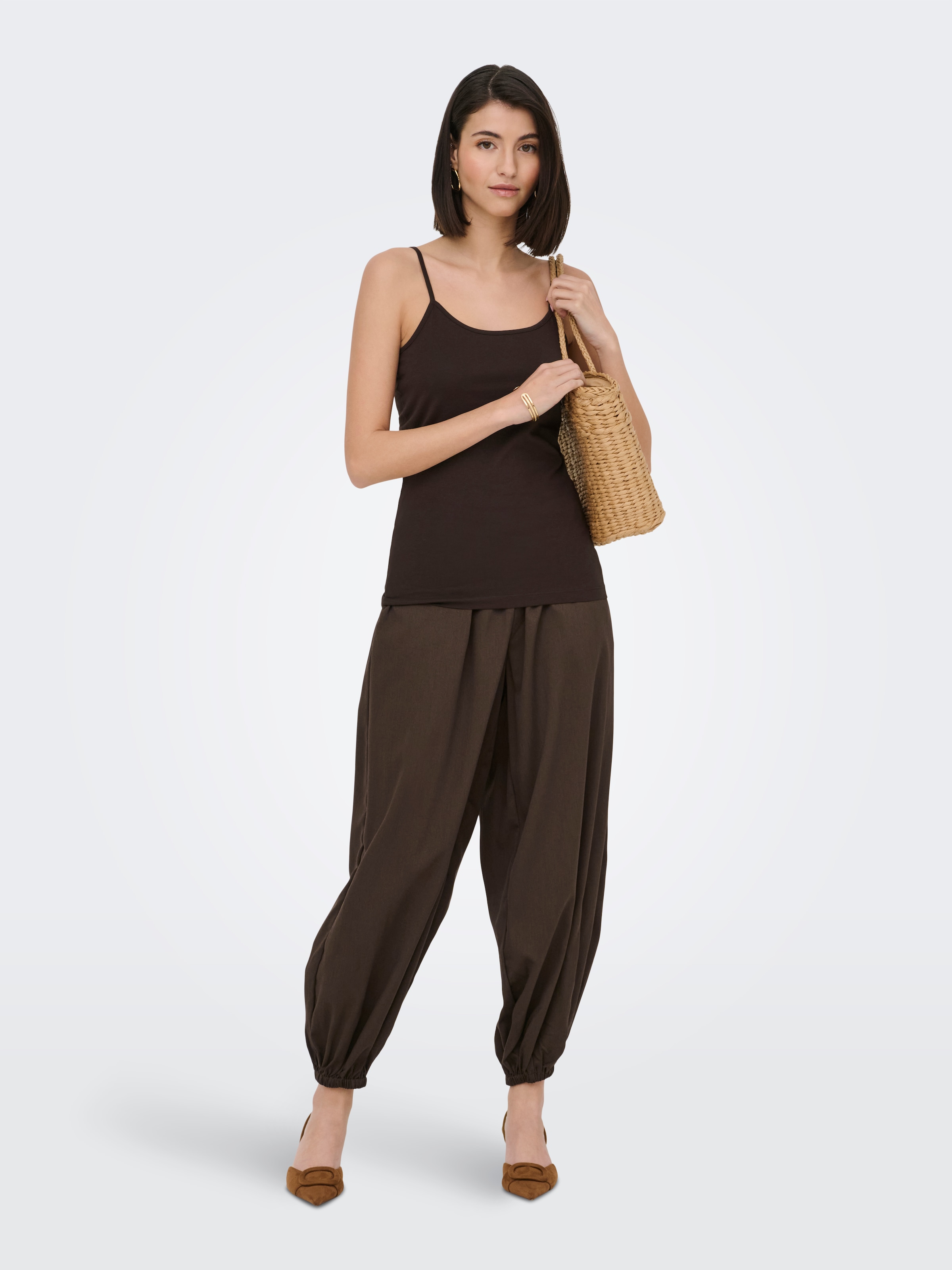 JDY Tanktop »JDYAVA SINGLET JRS NOOS« Baumwollmischung, regular fit