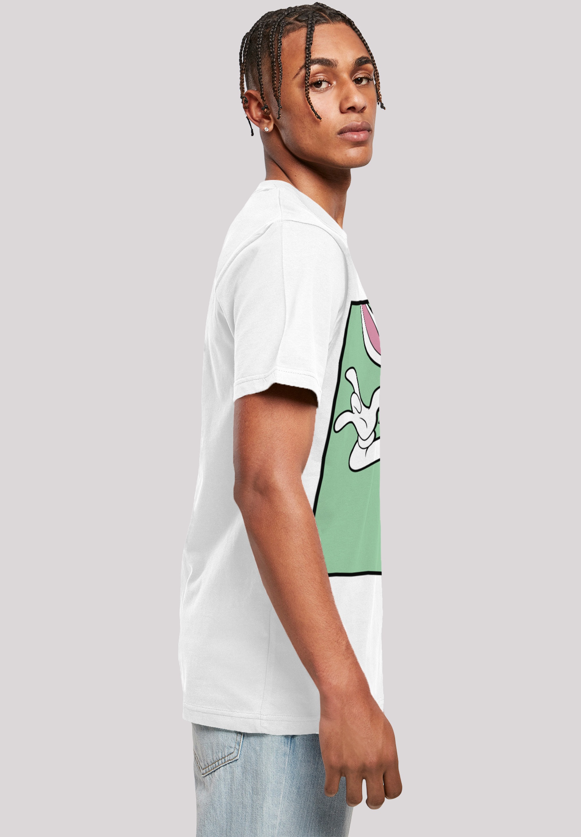 F4NT4STIC T-Shirt »Looney Tunes Bugs Bunny Funny Face«, Print