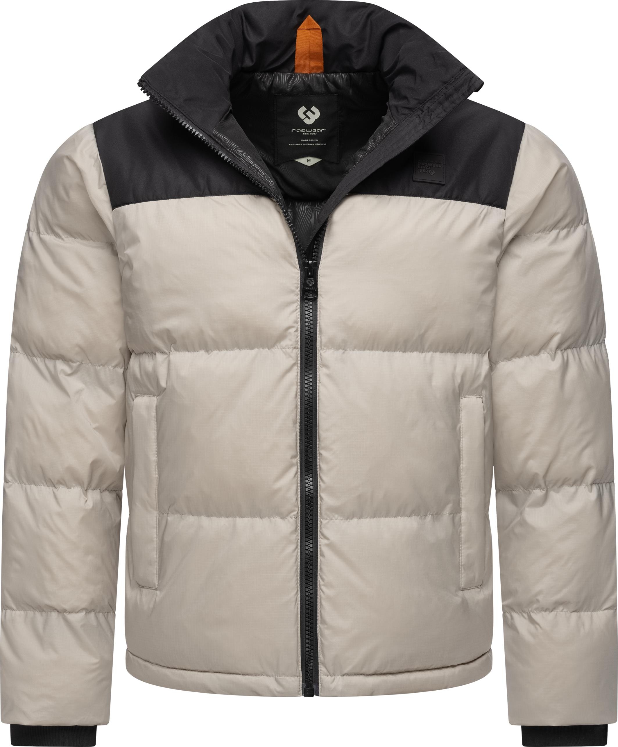 Ragwear Outdoorjacke »Stafen«, ohne Kapuze, Wasserdichte Herren Winterjacke im Retro-Look