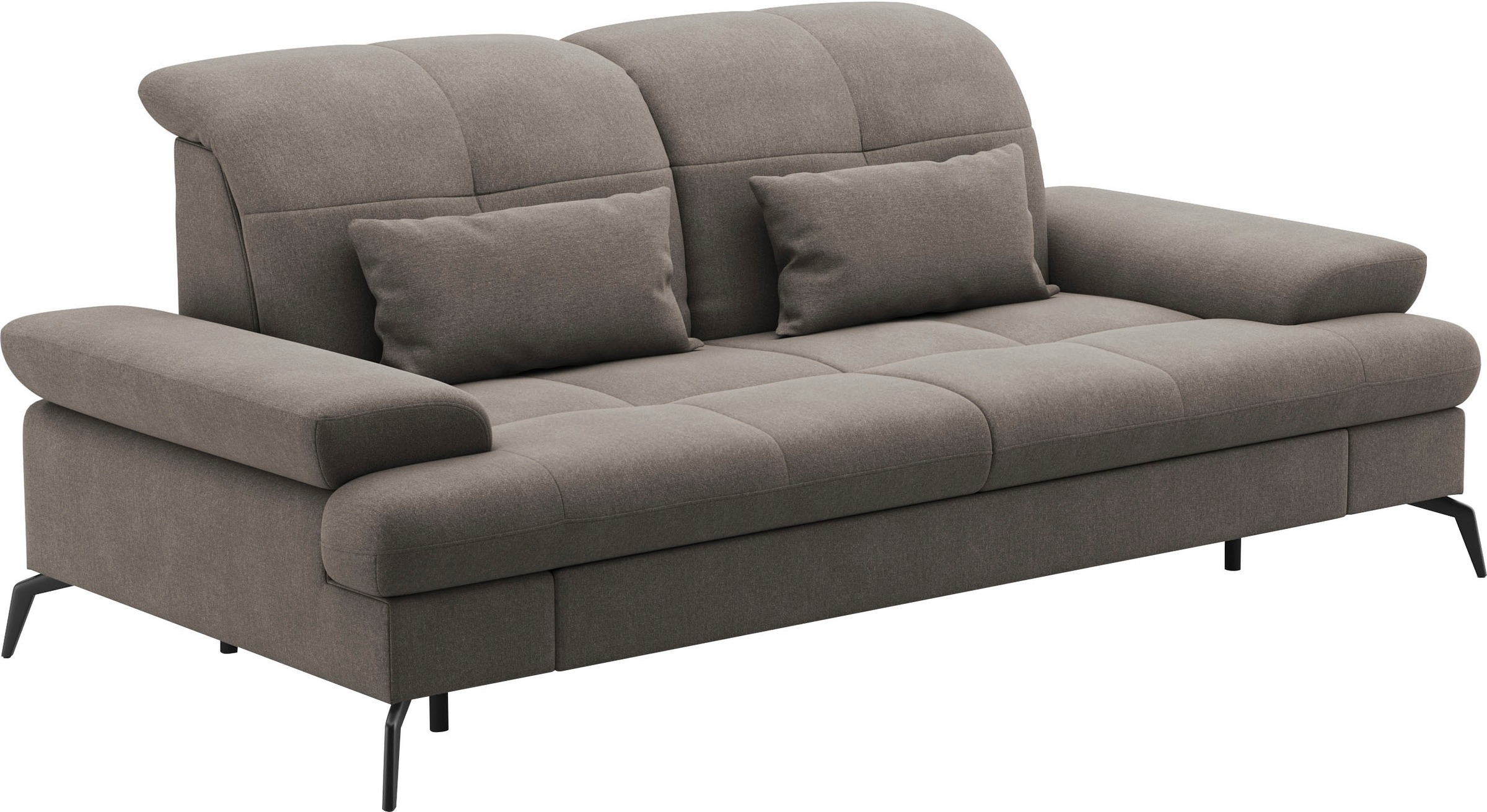 sit&more 2,5-Sitzer »Amica, inkl. Sitztiefenverstellung und Armteilverstellung«, wahlweise mit Kopfteilverstellung und Bettfunktion