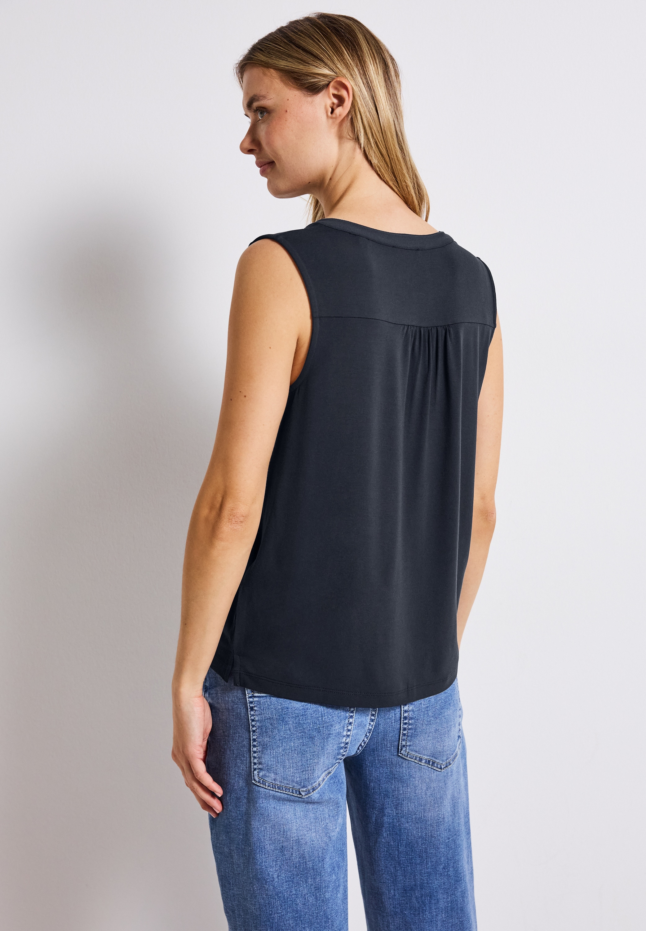 STREET ONE Shirttop, aus softer Viskose