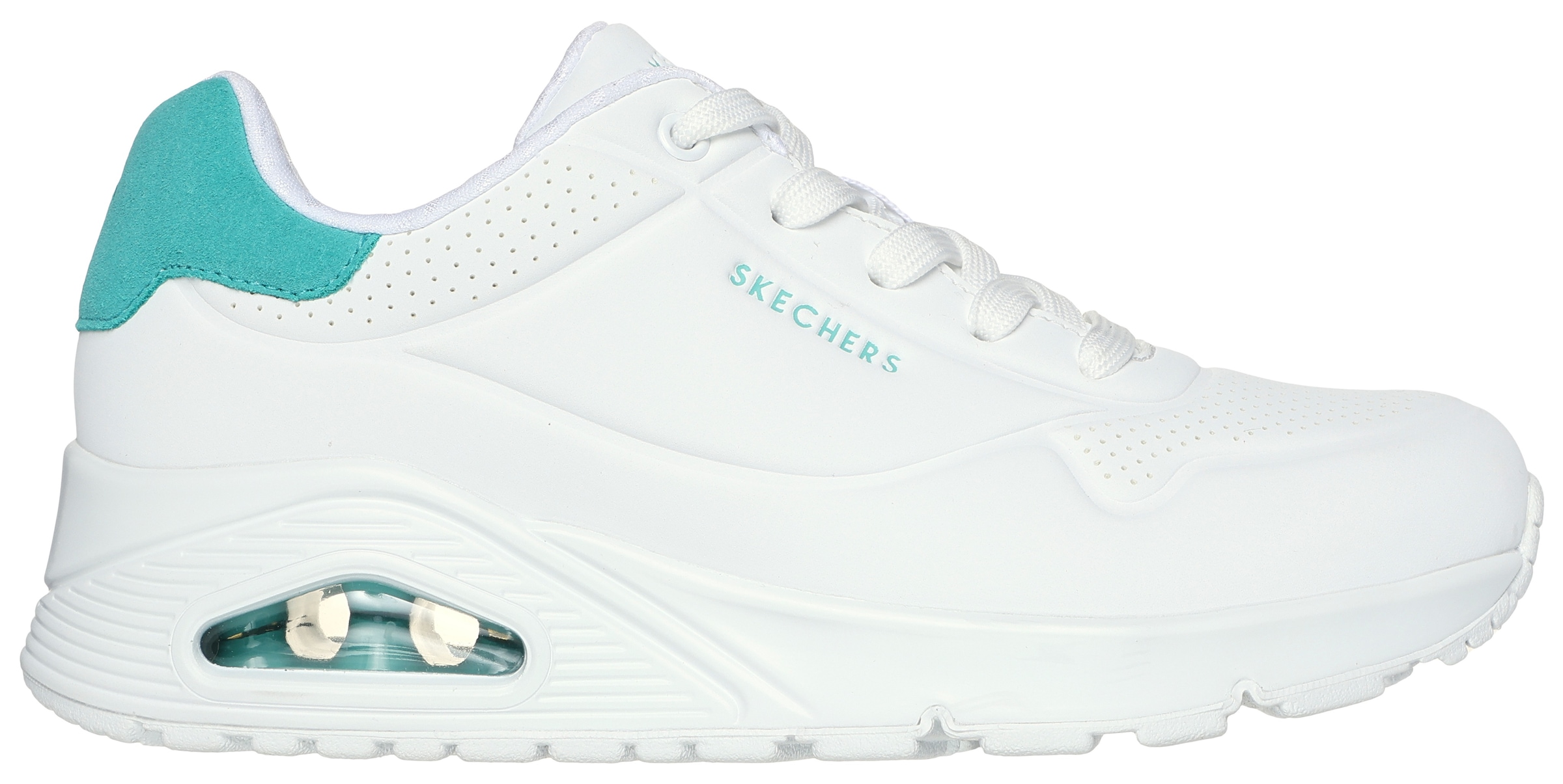 Skechers Sneaker »UNO - POP BACK«, Freizeitschuh, Halbschuh, Schnürschuh komfortabler Skech-Air Funktion