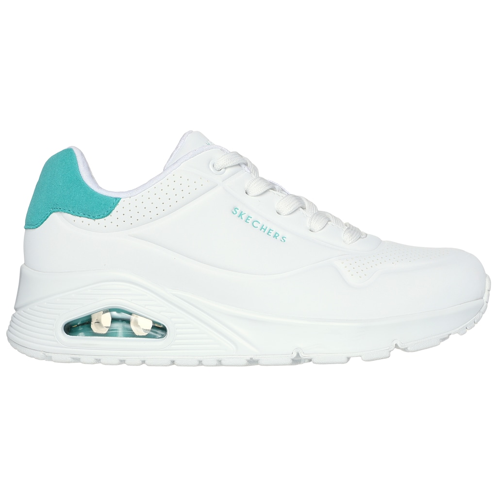 Skechers Sneaker »UNO - POP BACK«, Freizeitschuh, Halbschuh, Schnürschuh komfortabler Skech-Air Funktion