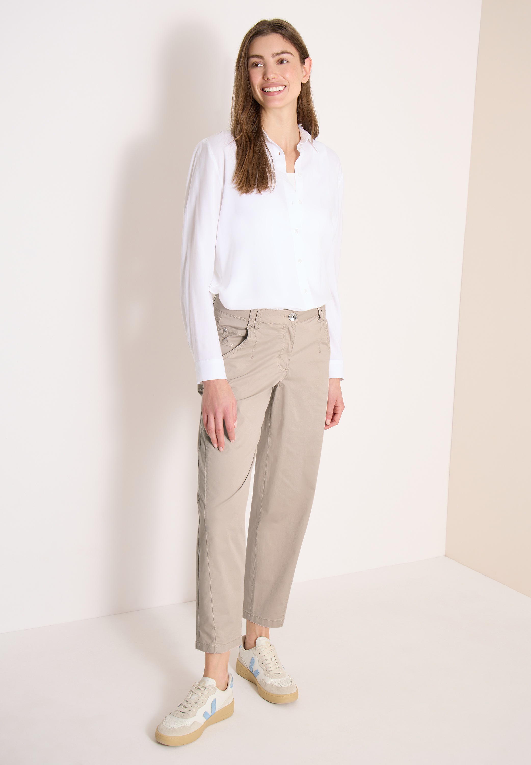 Cecil Comfort-fit-Jeans aus Baumwolle mit Stretchanteil