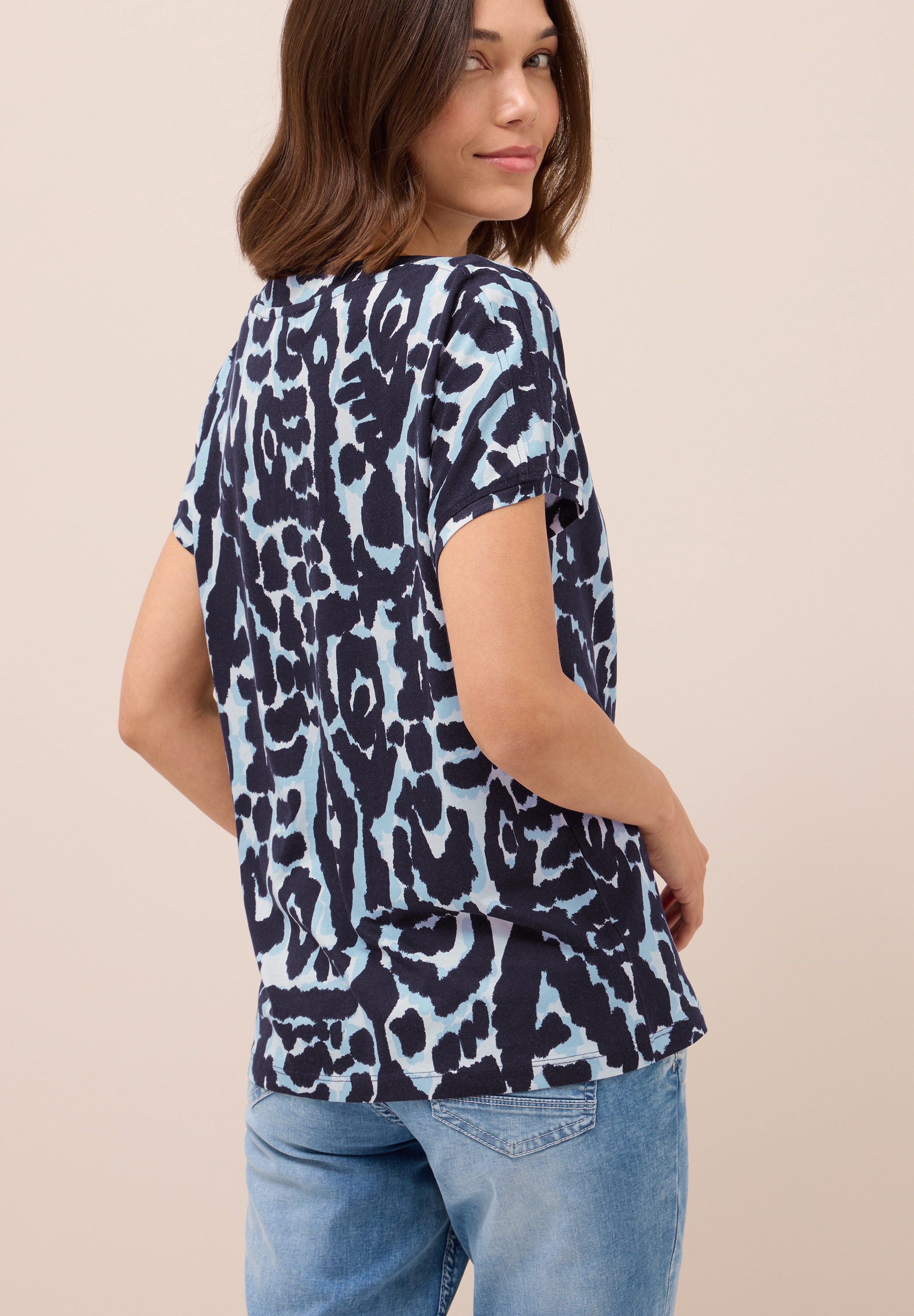Cecil T-Shirt, mit grafischem Muster