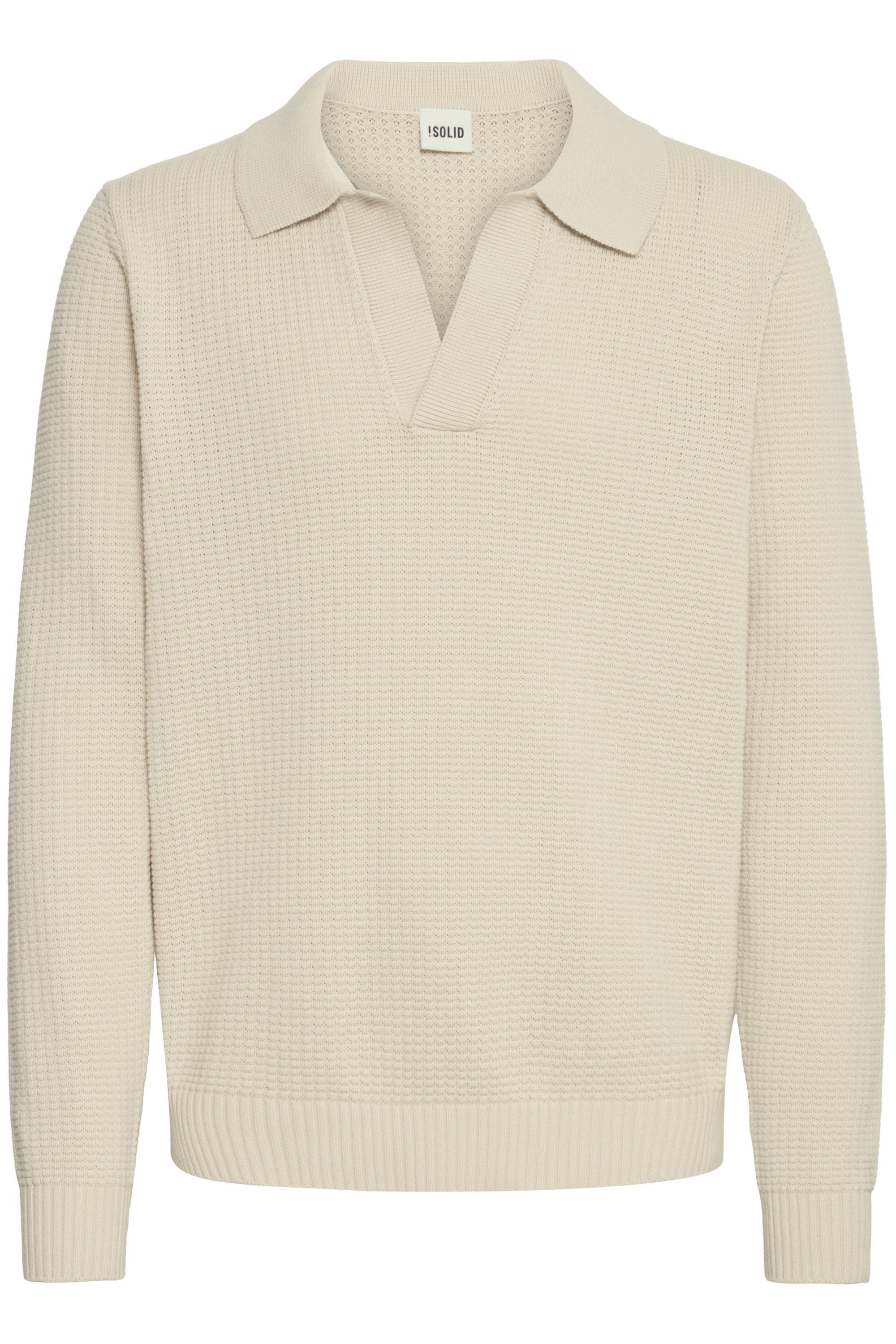 Solid Strickfleece-Pullover "Strickpullover SDRHETT" günstig online kaufen