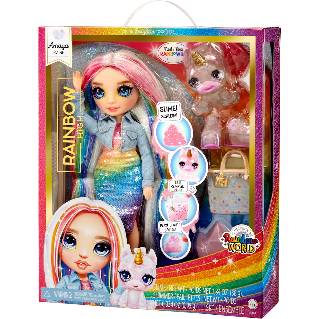 RAINBOW HIGH Anziehpuppe »Classic Rainbow Fashion Doll - Amaya (rainbow)«