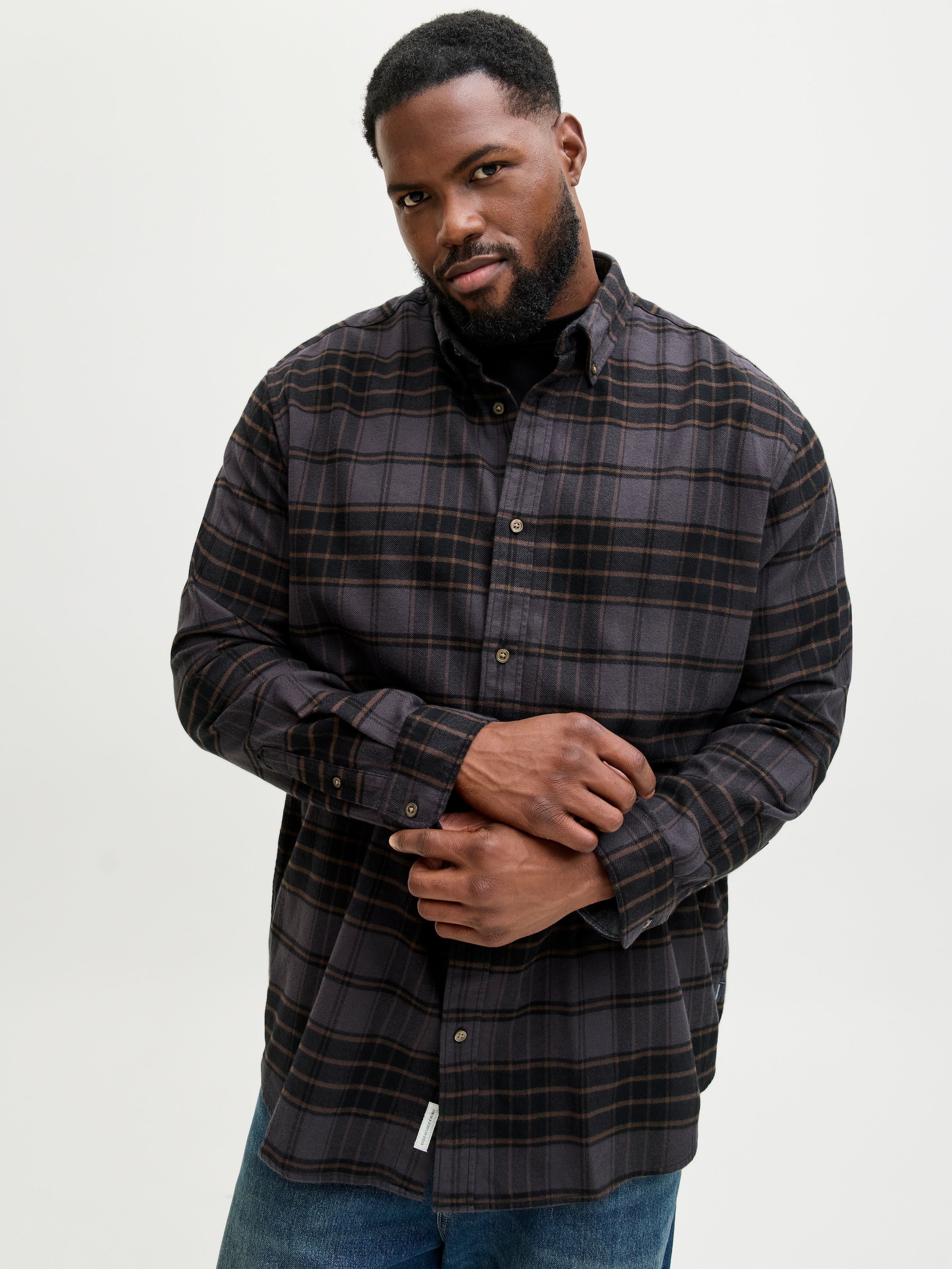 Jack & Jones PlusSize Flanellhemd "JPRBLUBARKLEY FLANNEL XMAS L/S SHIRT PLS günstig online kaufen