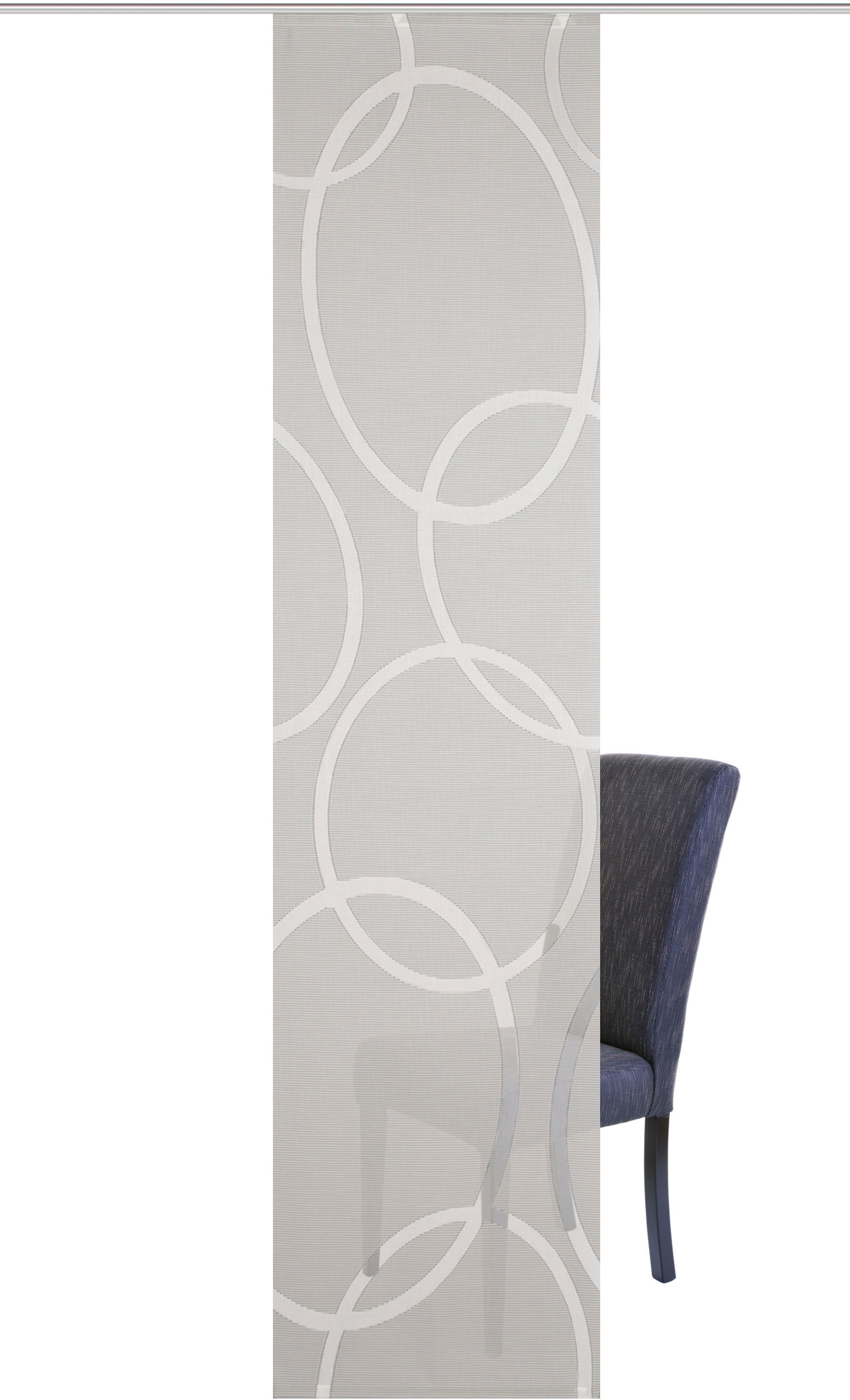 Thumbnail - HOME WOHNIDEEN Schiebegardine "PINALO" Paneelwagen 1 Stk. tlg. Schiebevorhang Scherli