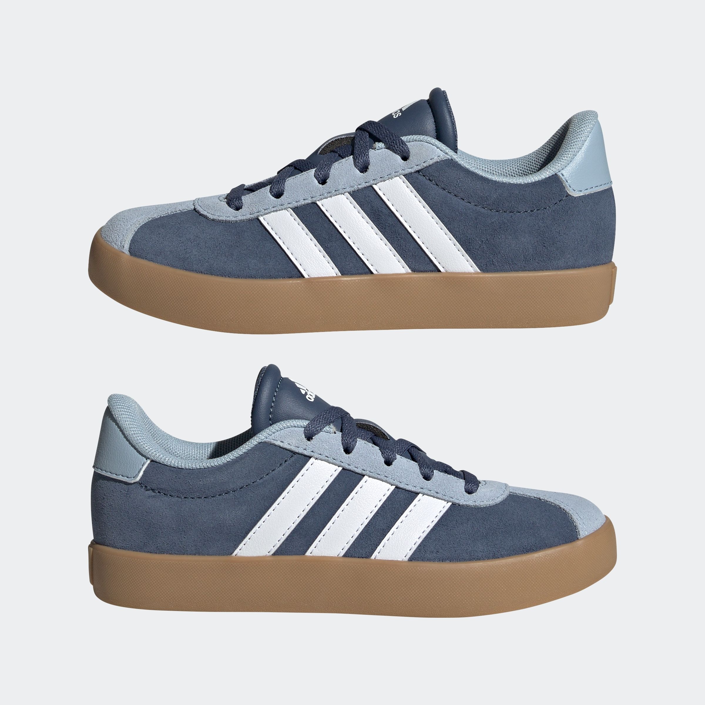 adidas Sportswear Sneaker »VL COURT 3.0 KIDS«, inspiriert vom Design des adidas samba