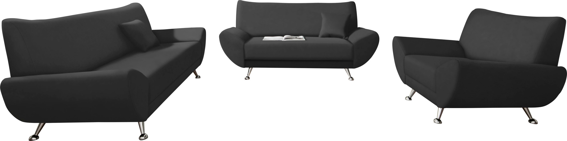 INOSIGN Polstergarnitur "Saltare elegant und komfortabel, OTTOs Choice", (3 günstig online kaufen