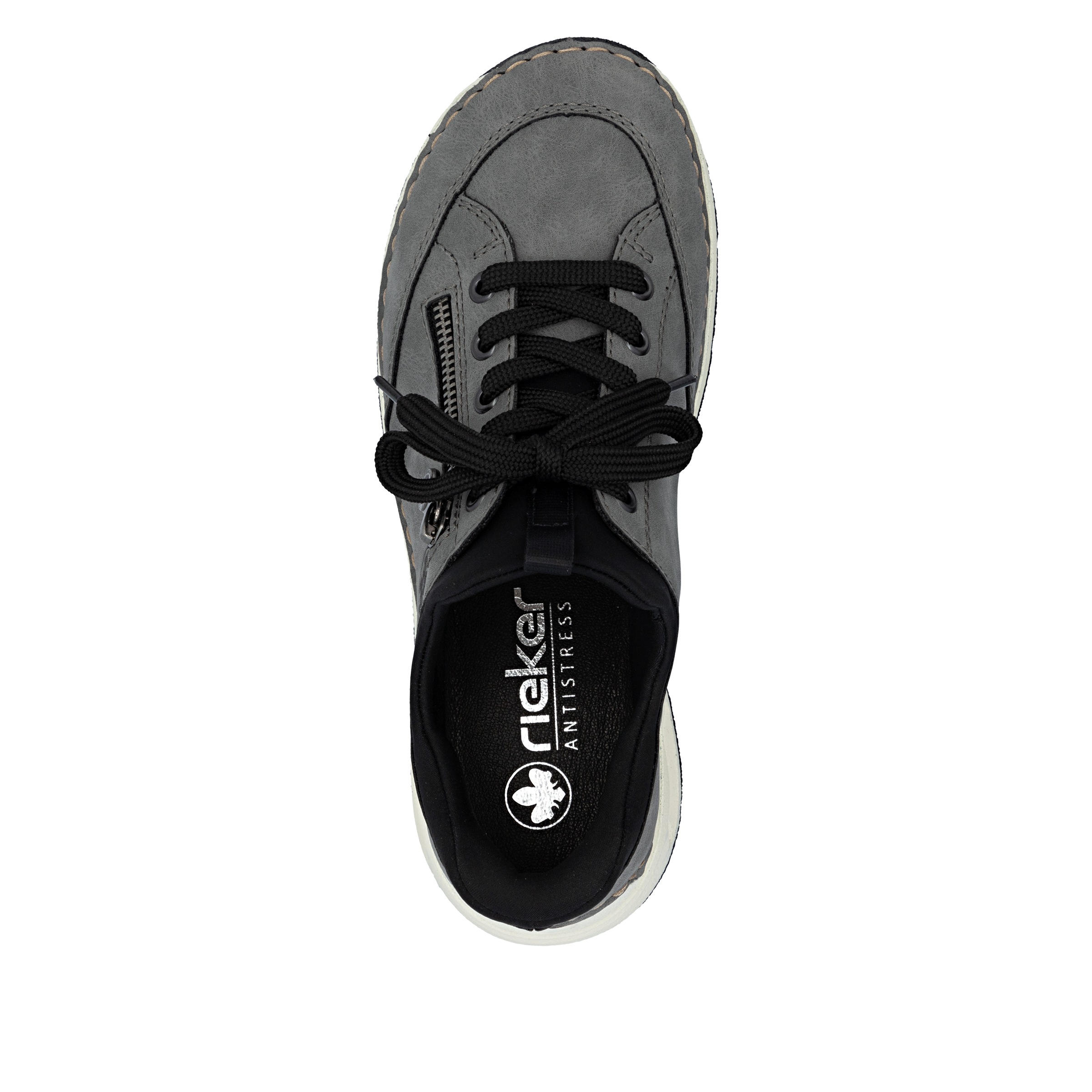 Rieker Slip-On Sneaker »Ready2GO«, Schlupfschuh, Halbschuh, Freizeitsneaker mit aufgesetzter Schnürung