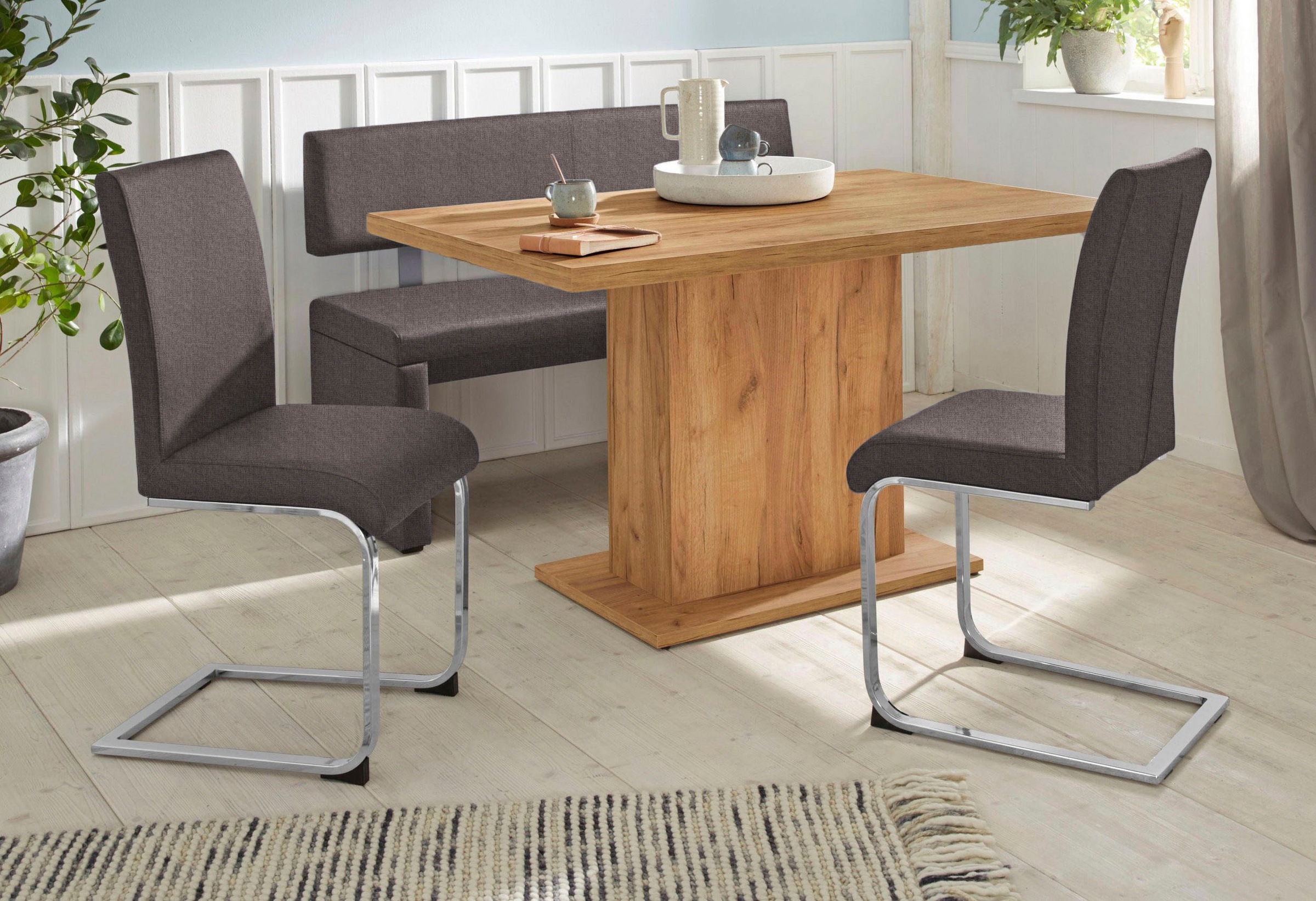 OTTO home Freischwinger "Charissa" (Set) 2 Stk.Bezug in verschiedenen Quali günstig online kaufen