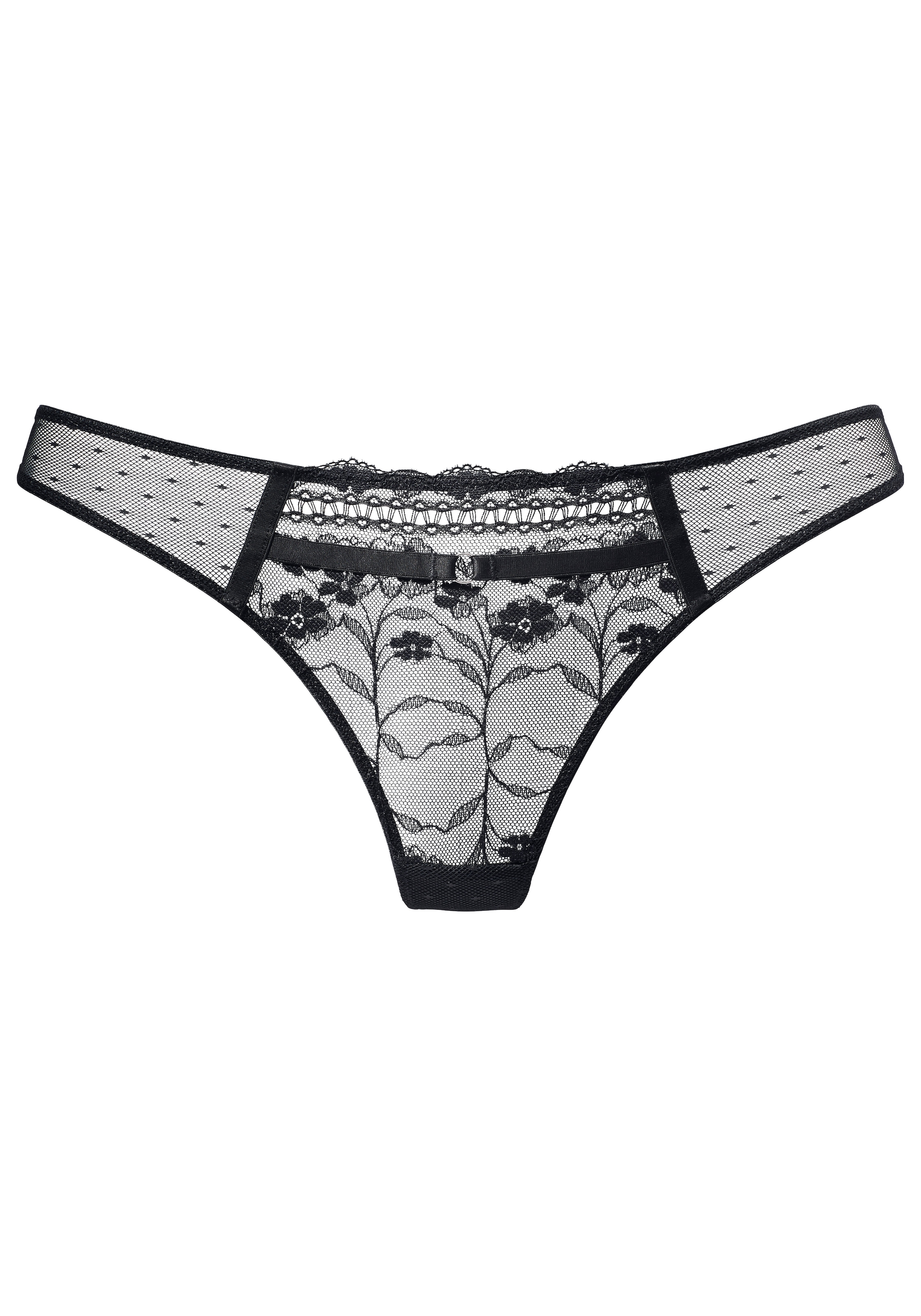 Nuance String aus zarter Spitze mit sexy Cut-Out